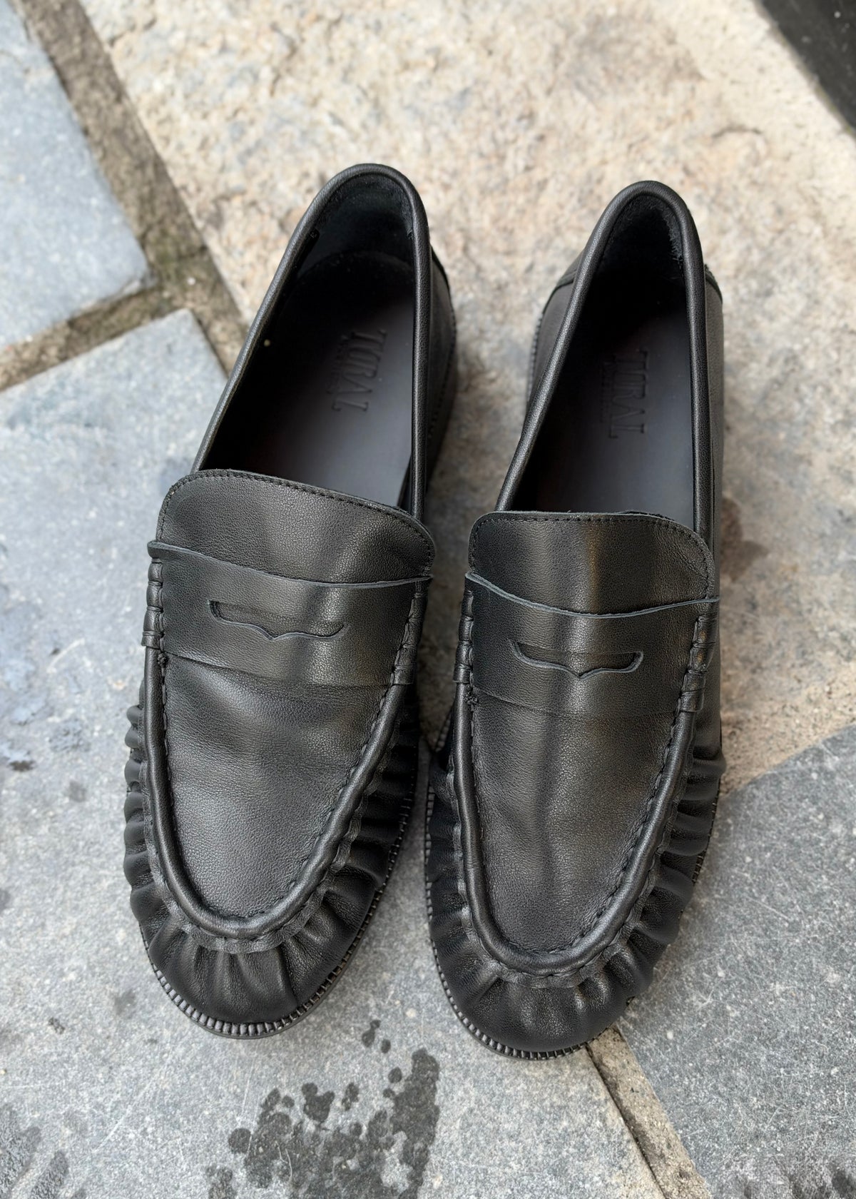 Mocassins Toral Blake cuir noir