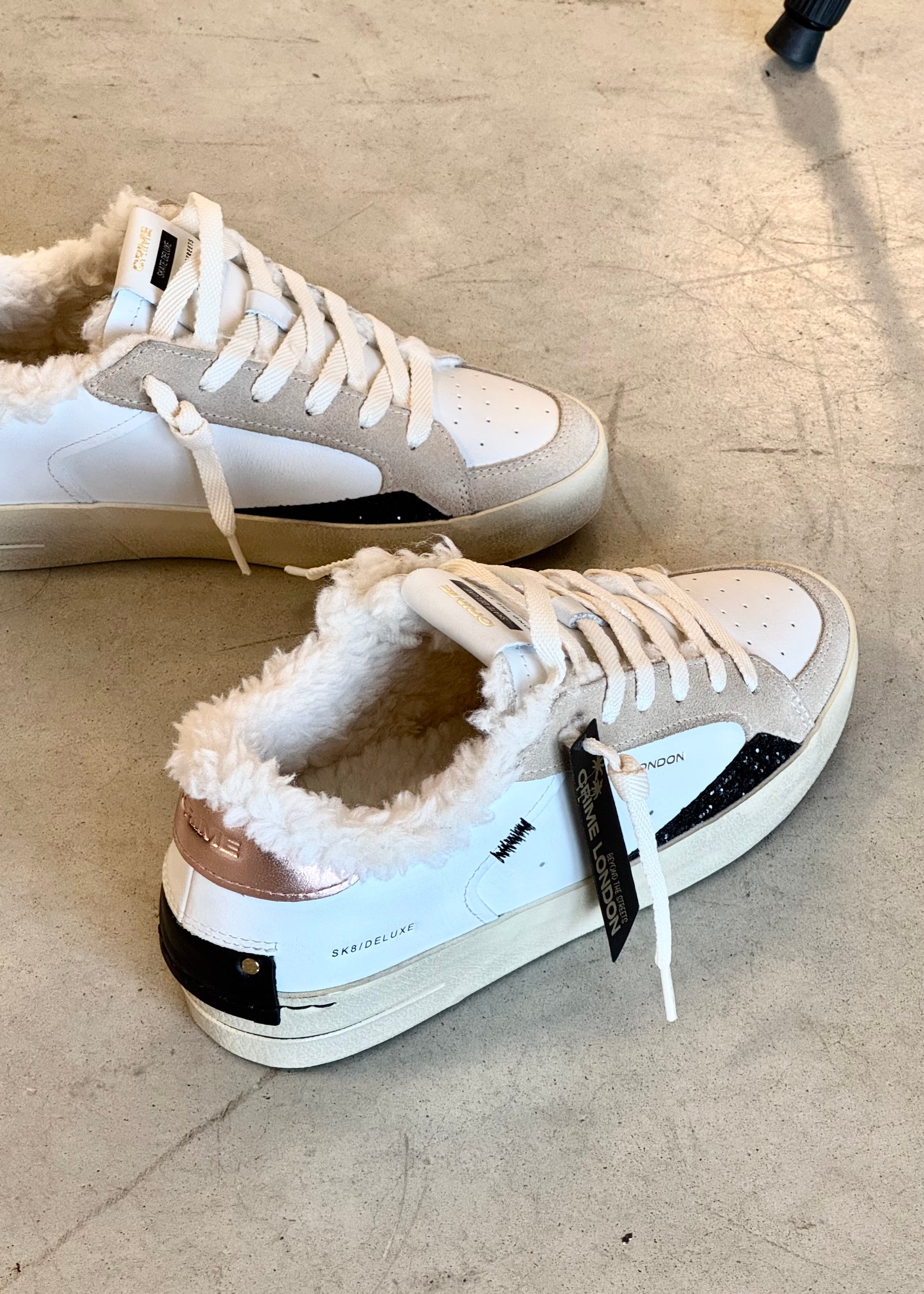 Baskets Crime London SK8 Fur 21110 - L'adresse Corte