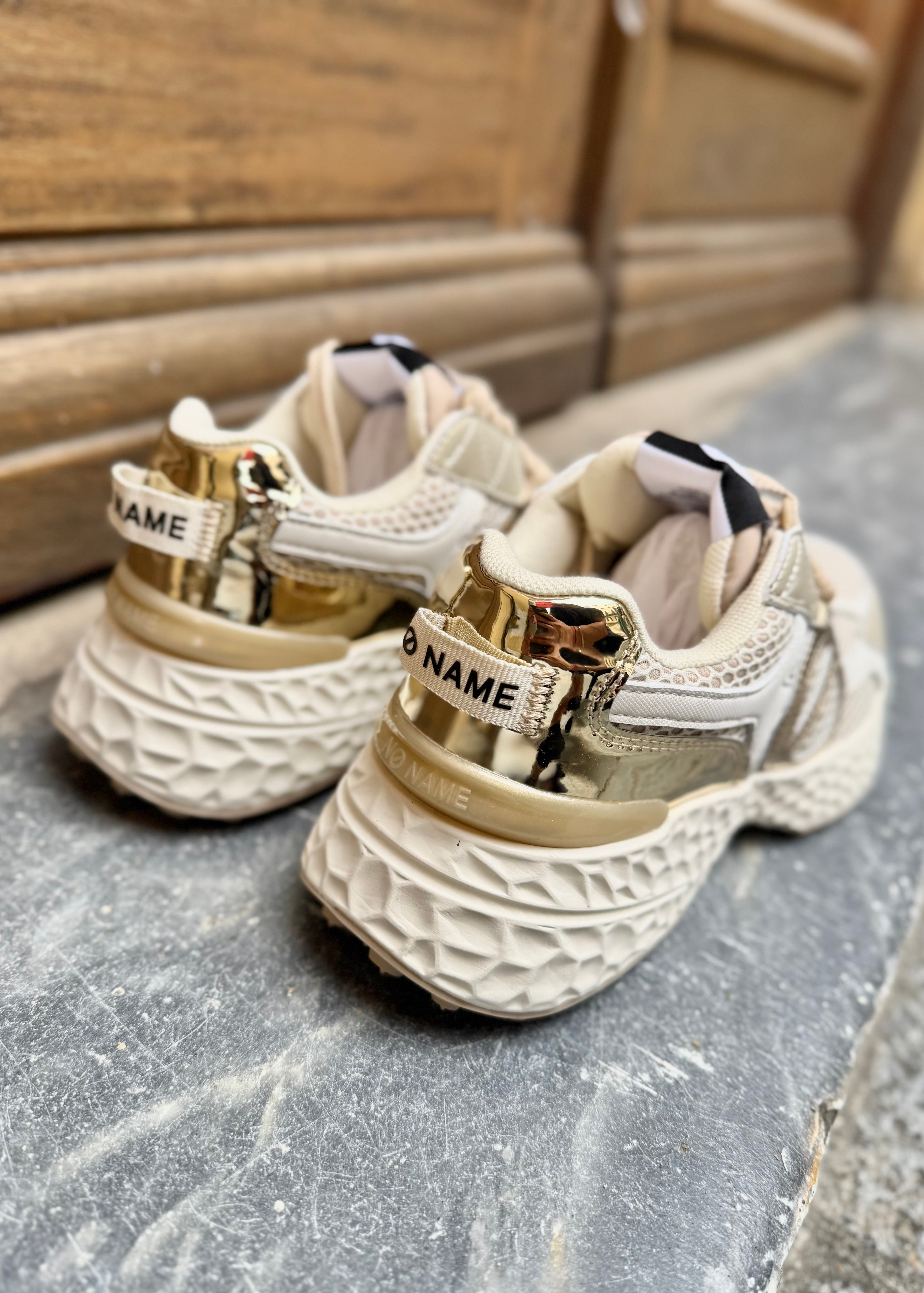 Baskets No Name Carter Runner 2.0 - Dove/Gold No Name