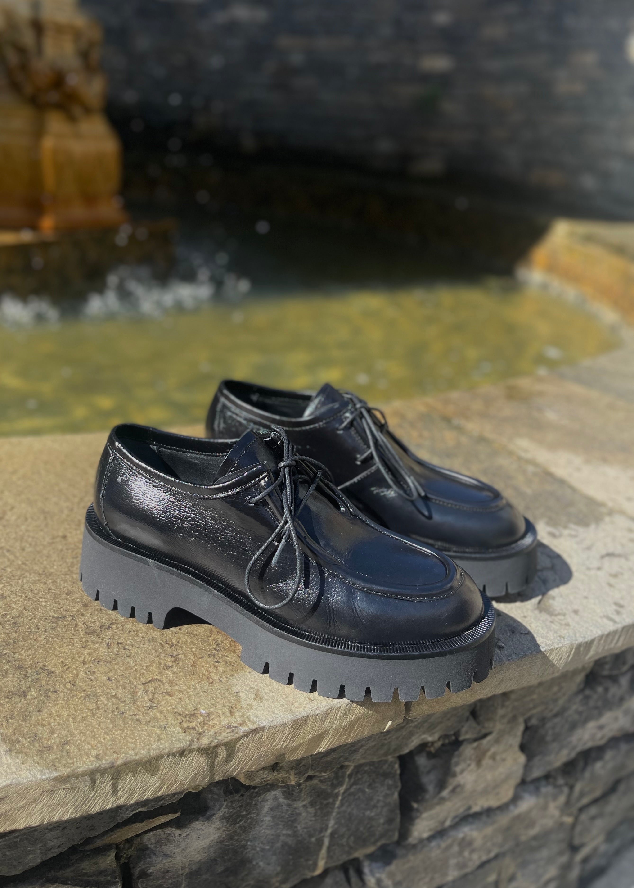 Derbies Semerdjian E007E2 Mino nero - L'adresse Corte