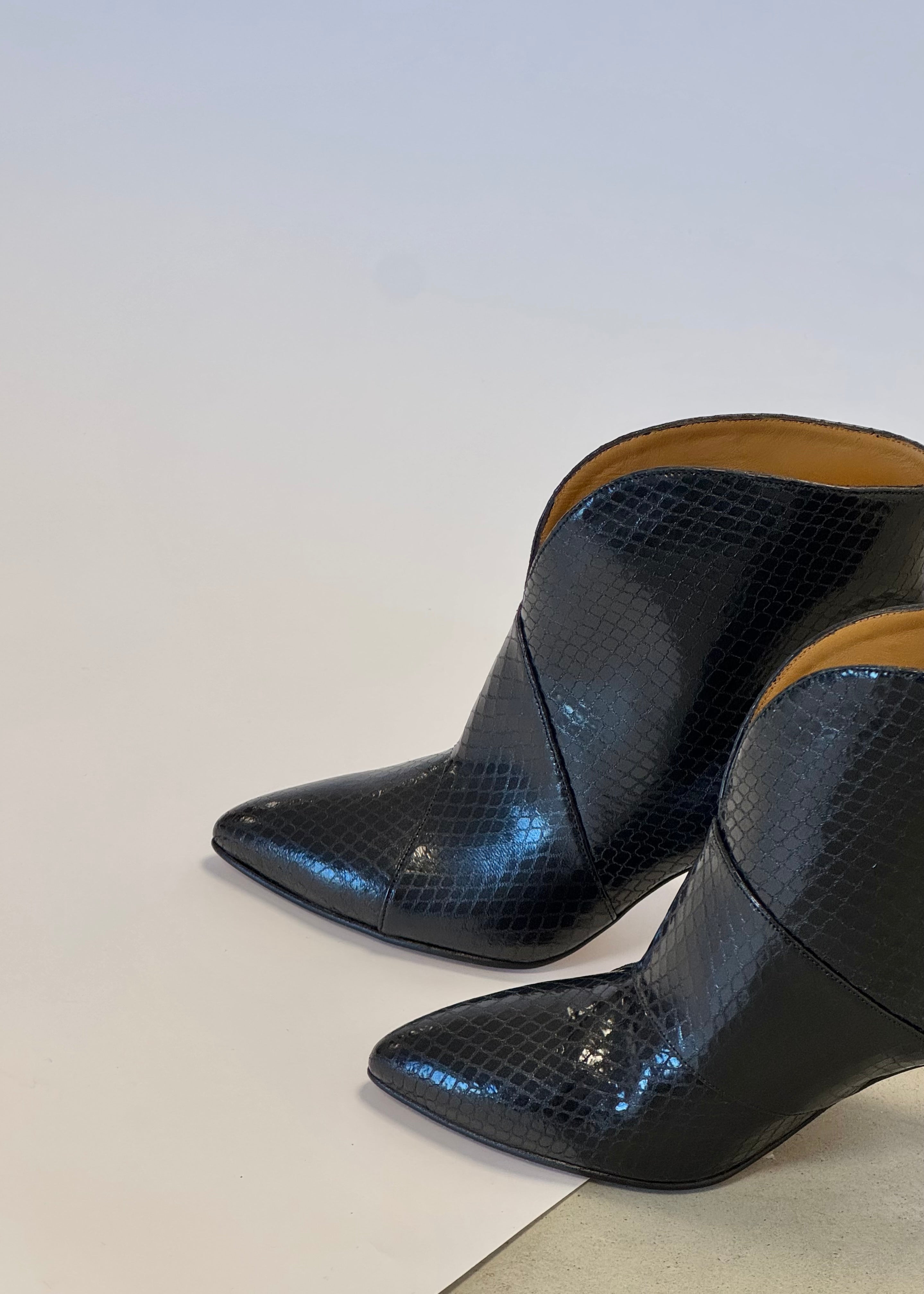 Bottines à talons Toral 12804 pipper Nero - L'adresse Corte