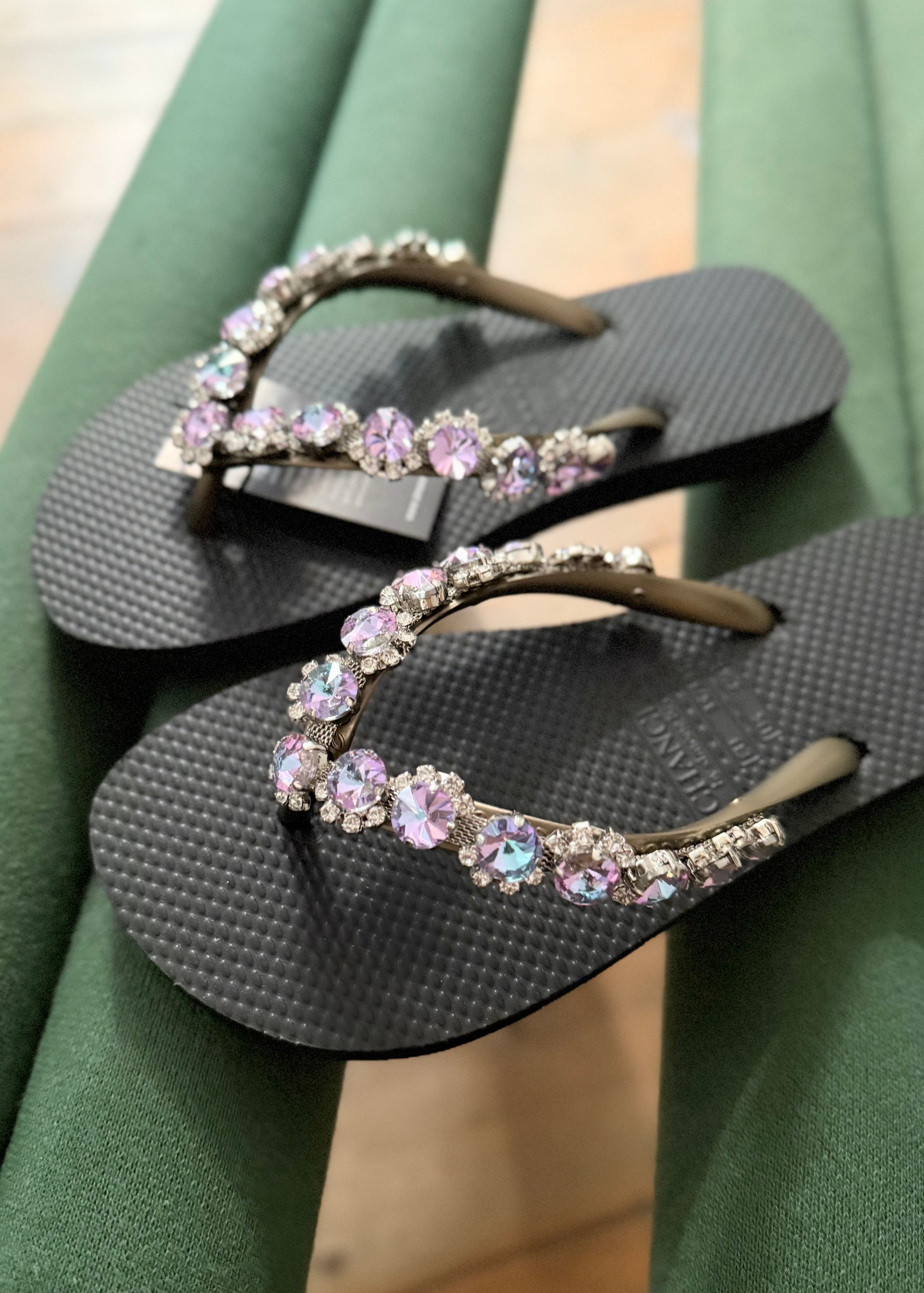 Tongs Chanclas Allegra Noir Chanclas by Simone Herrera