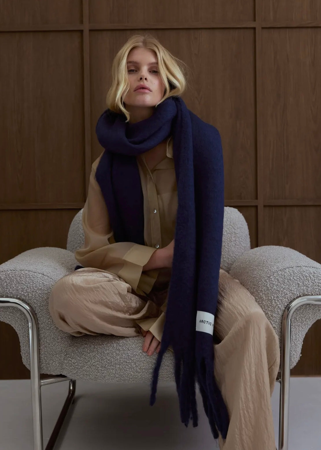 Écharpe Arctic Fox & Co. Navy ARCTIC FOX & CO.