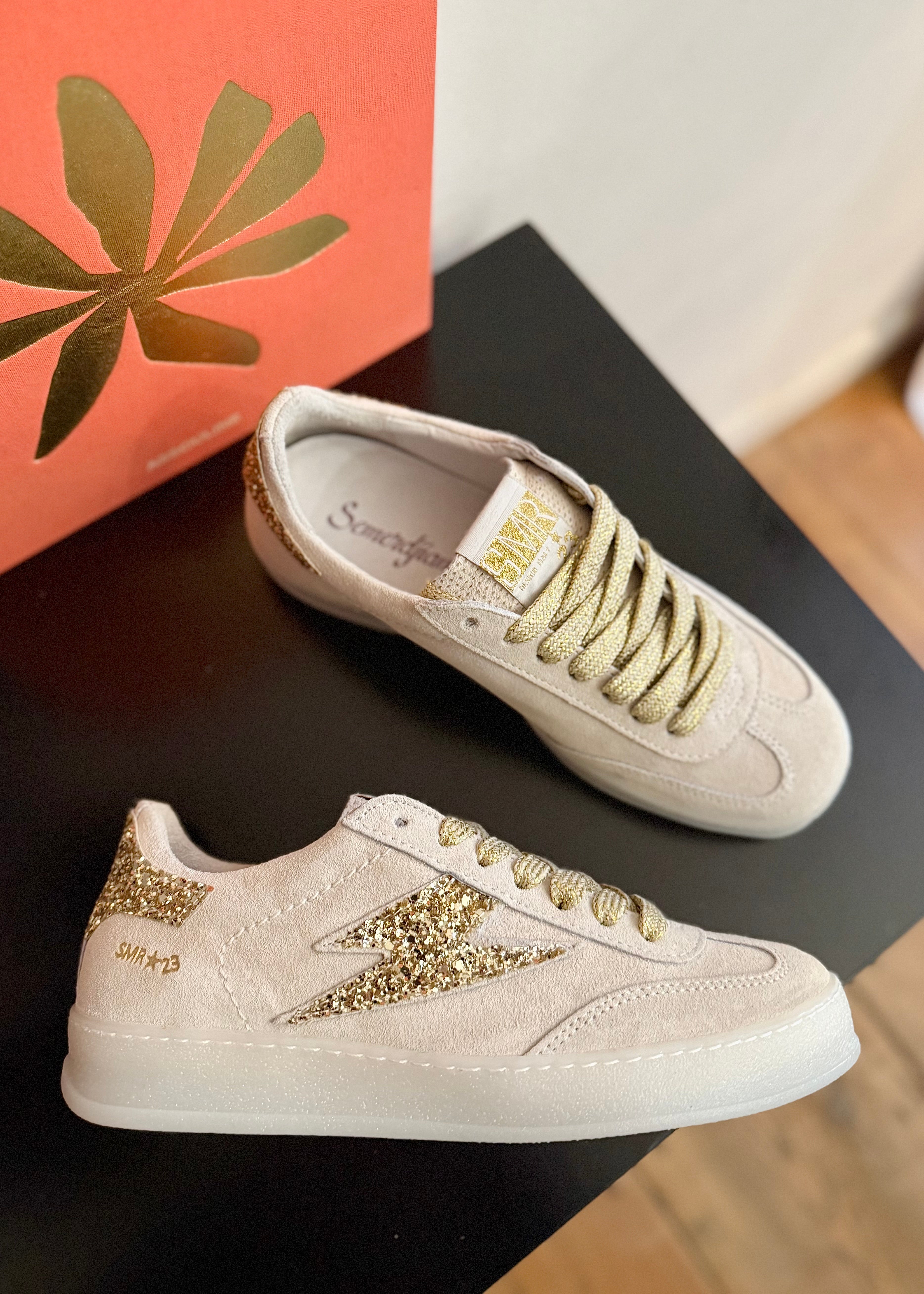 Baskets Semerdjian Risy B401 Cream - L'adresse Corte