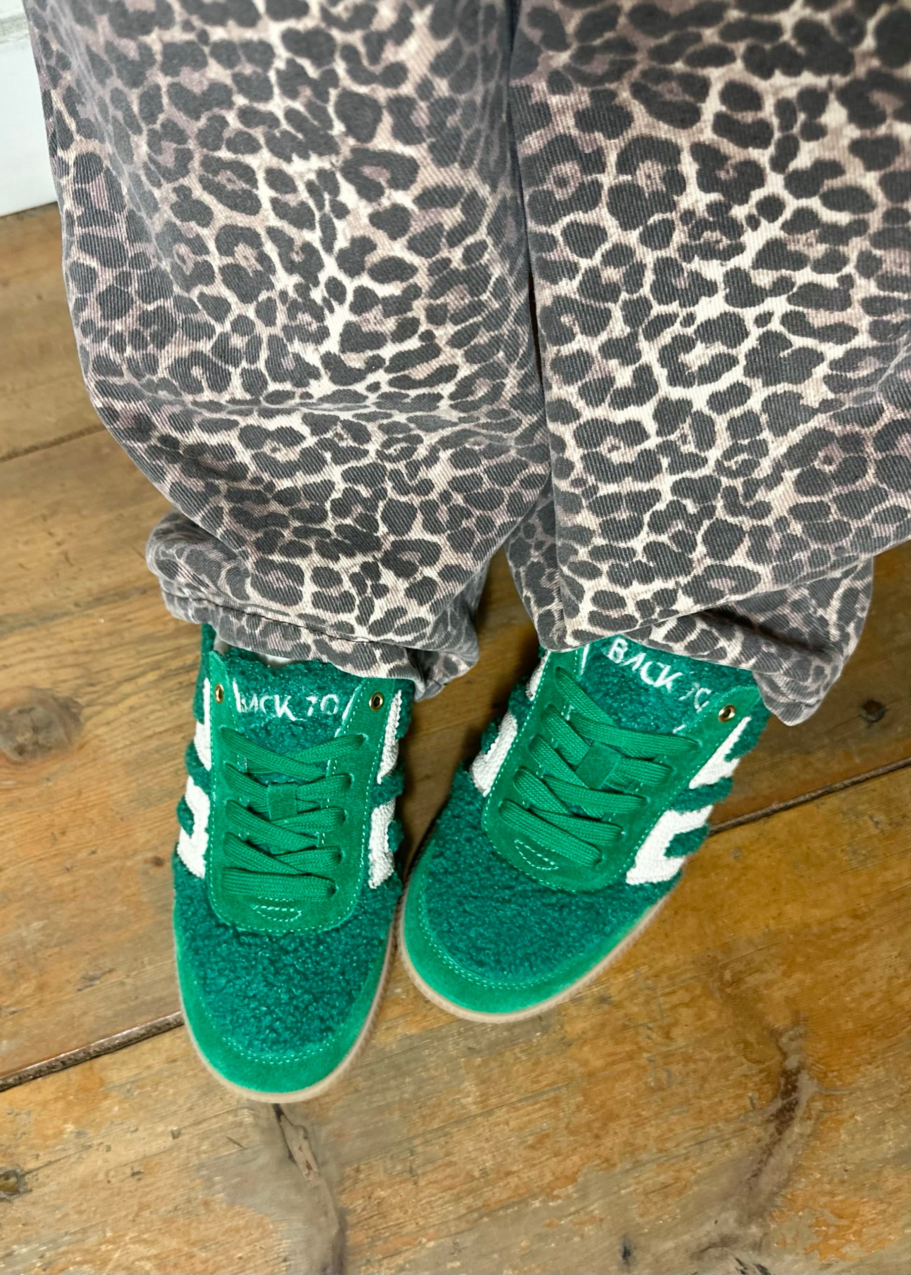 Baskets Back70 Cloud Teddy Fur Pavone - L'adresse Corte