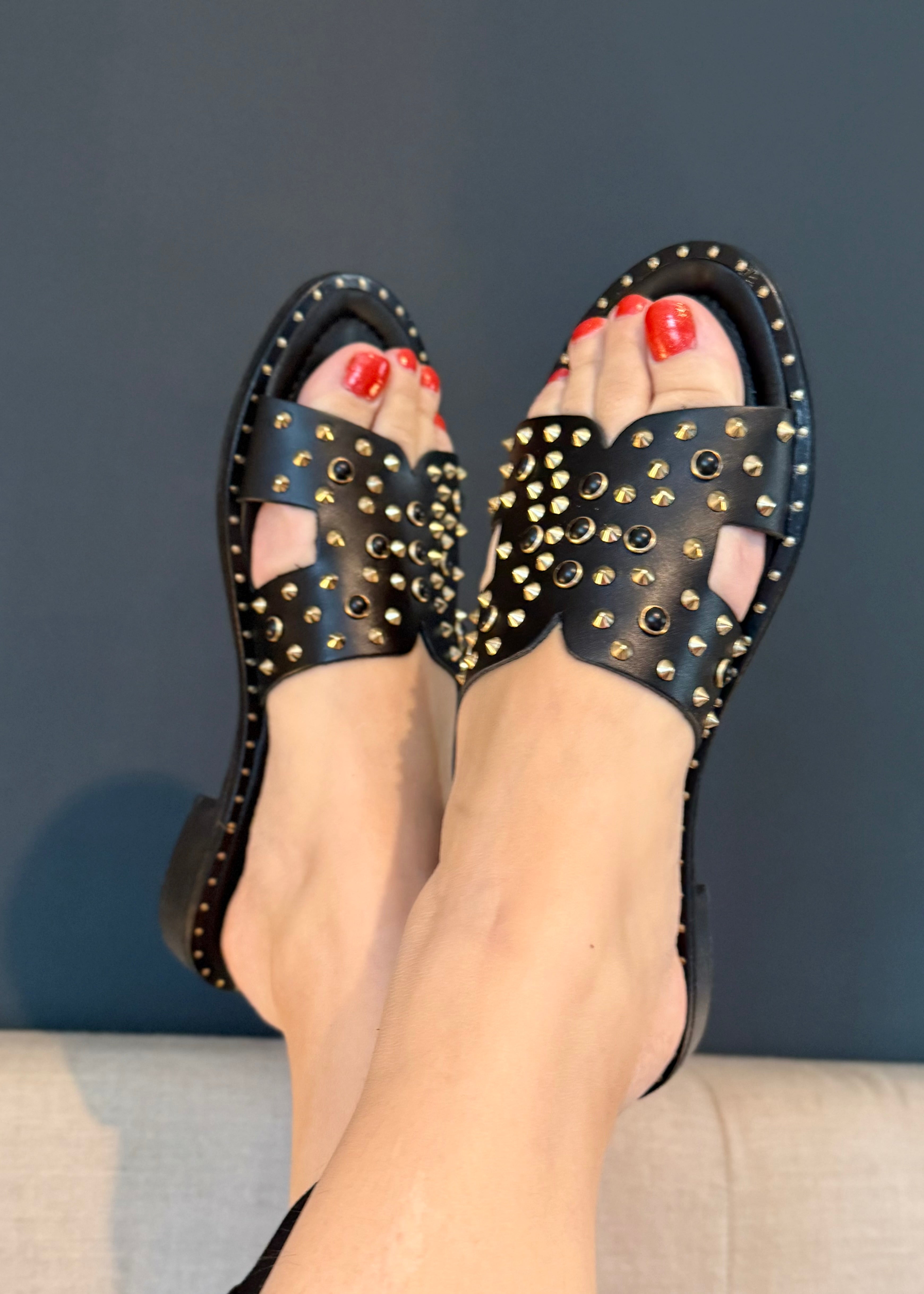 Sandales Donna Lucca 1726 Nero - L'adresse Corte