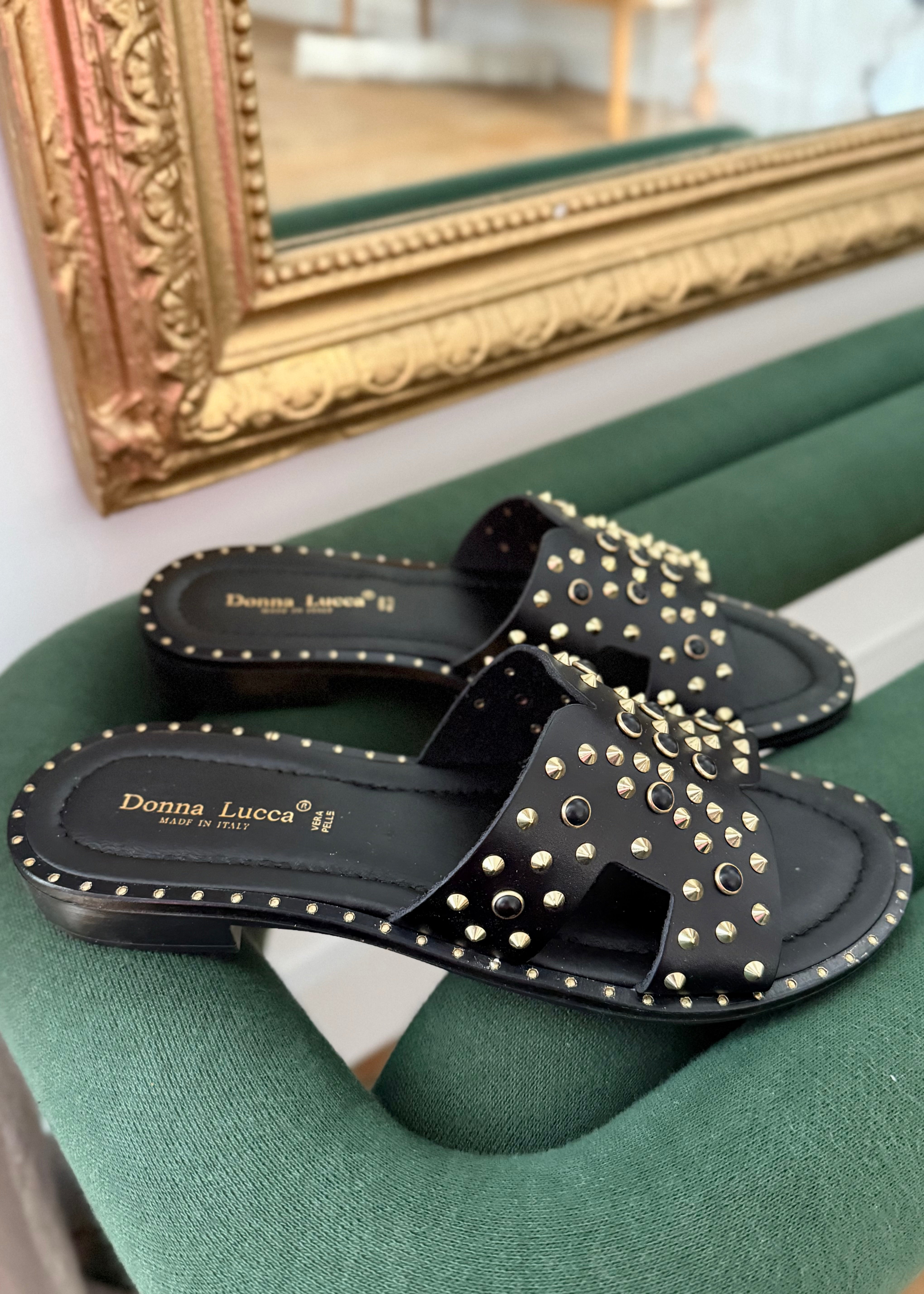 Sandales Donna Lucca 1726 Nero - L'adresse Corte