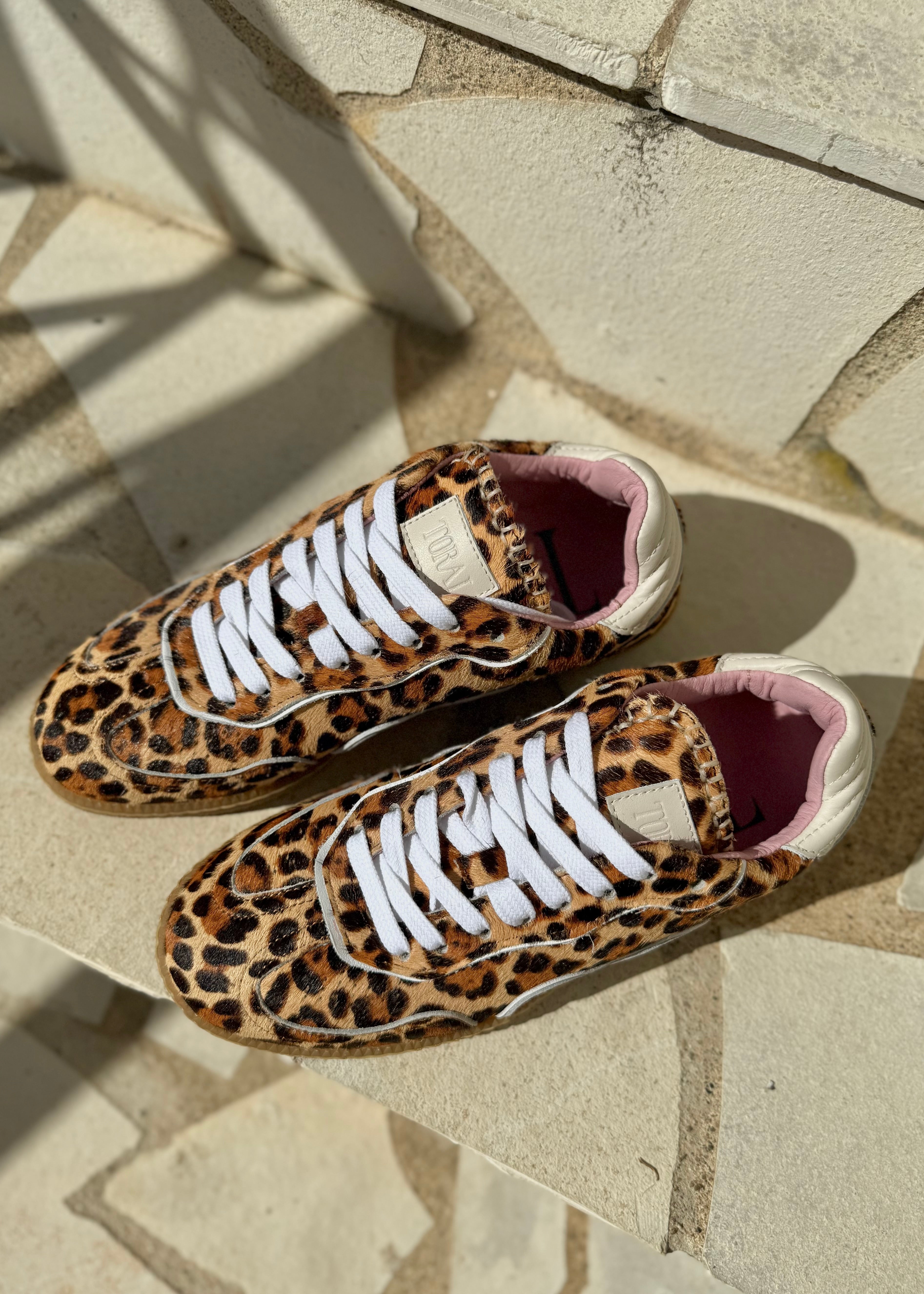 Baskets Toral Rubens léo print - L'adresse Corte