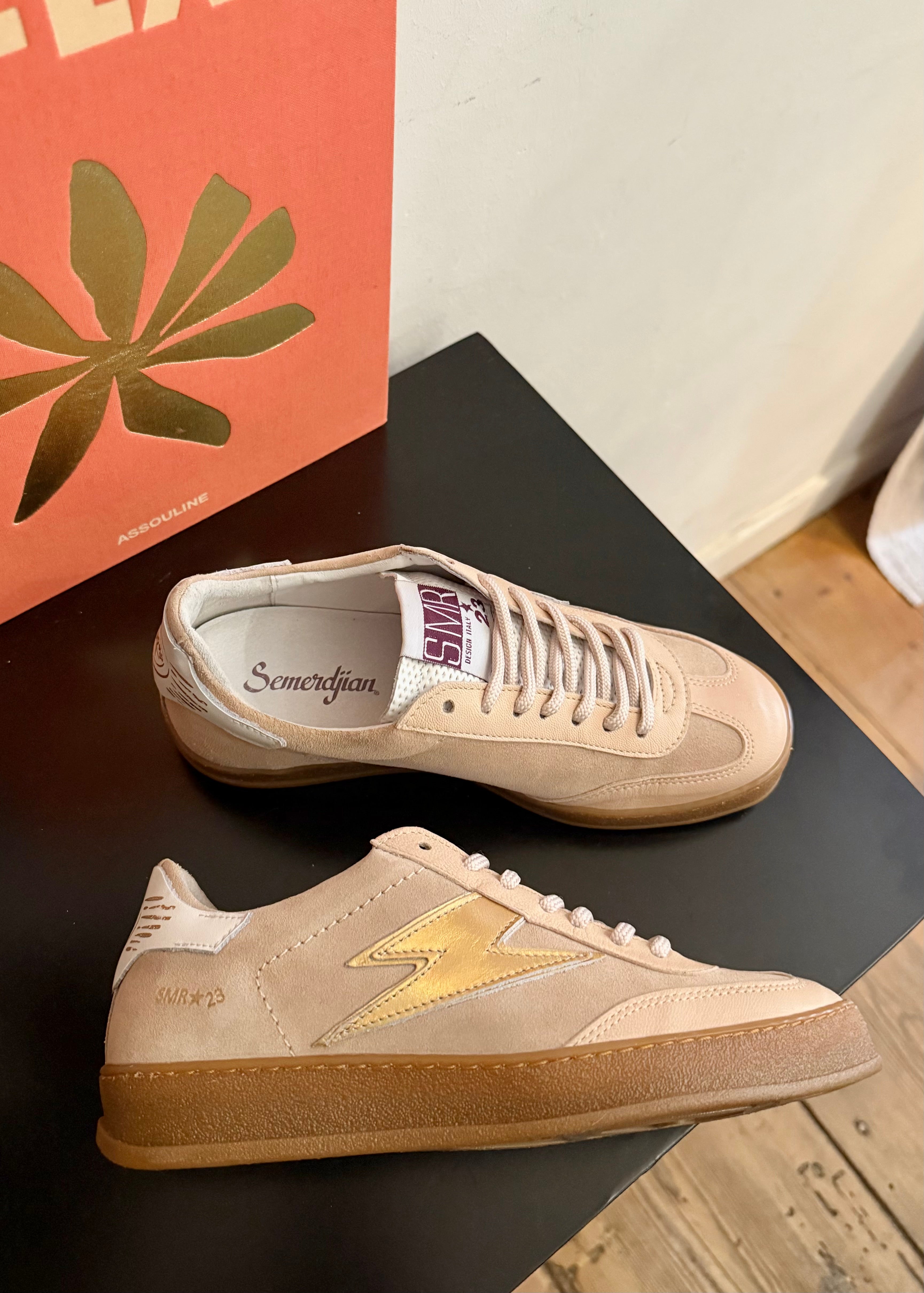 Baskets Semerdjian Risy A137 Nude - L'adresse Corte