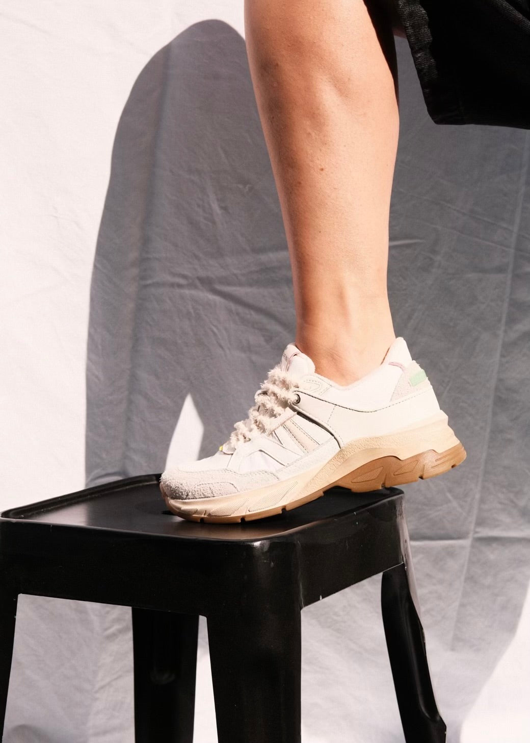 Baskets Serafini Vibe Milk - L'adresse Corte