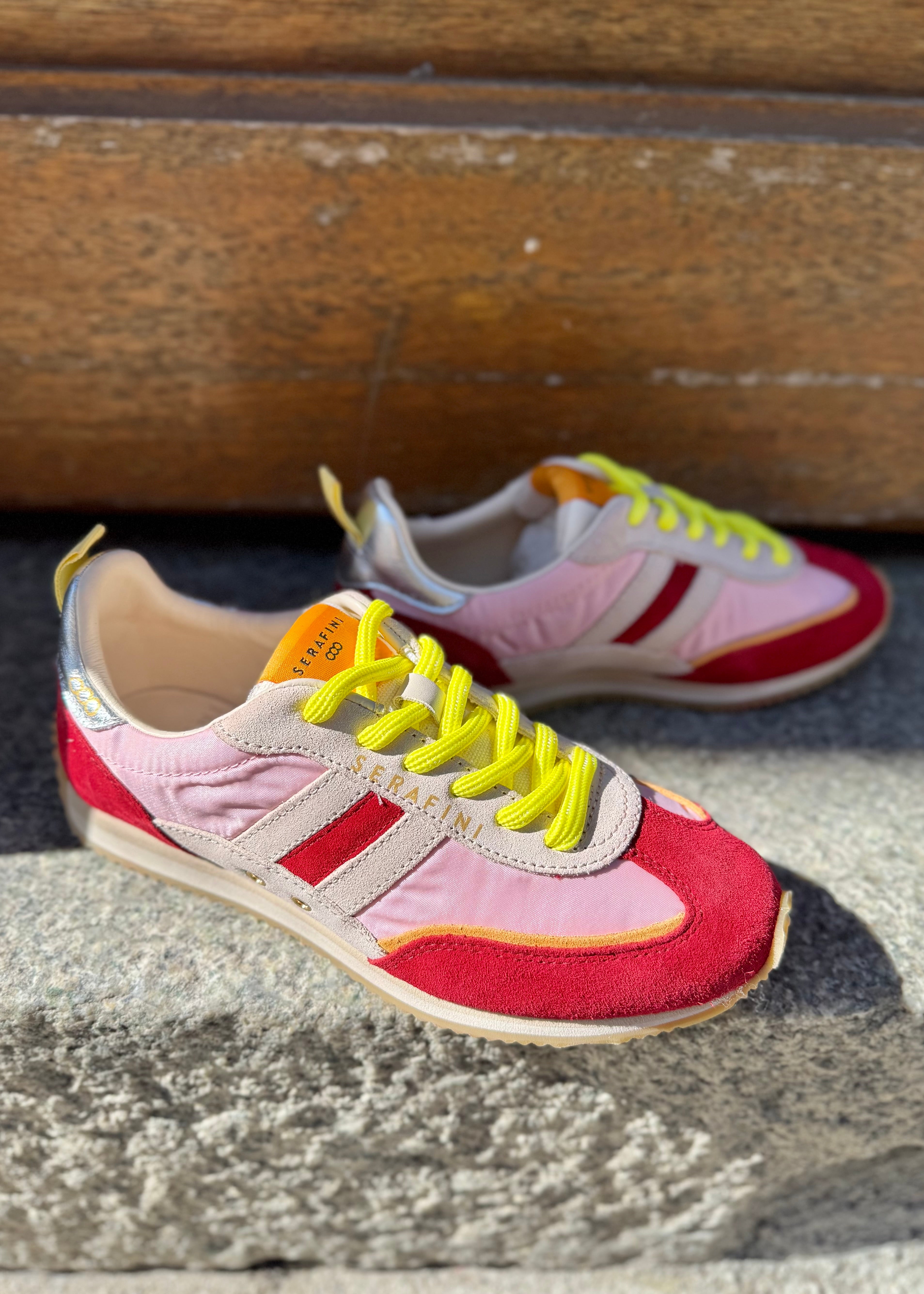 Baskets Serafini Lady D. Red/Pink - L'adresse Corte