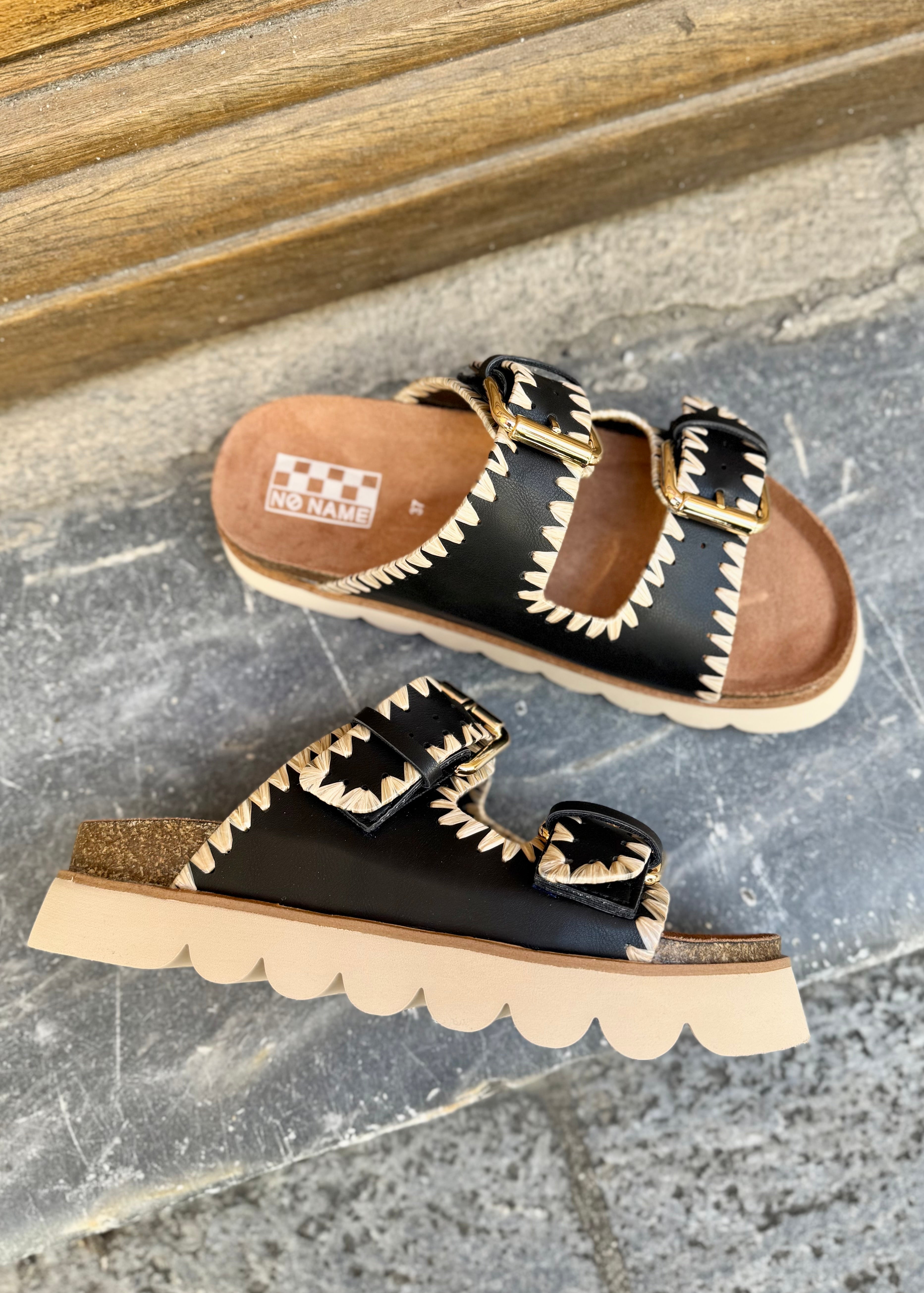 Sandales No name Sandy Edge Black No Name