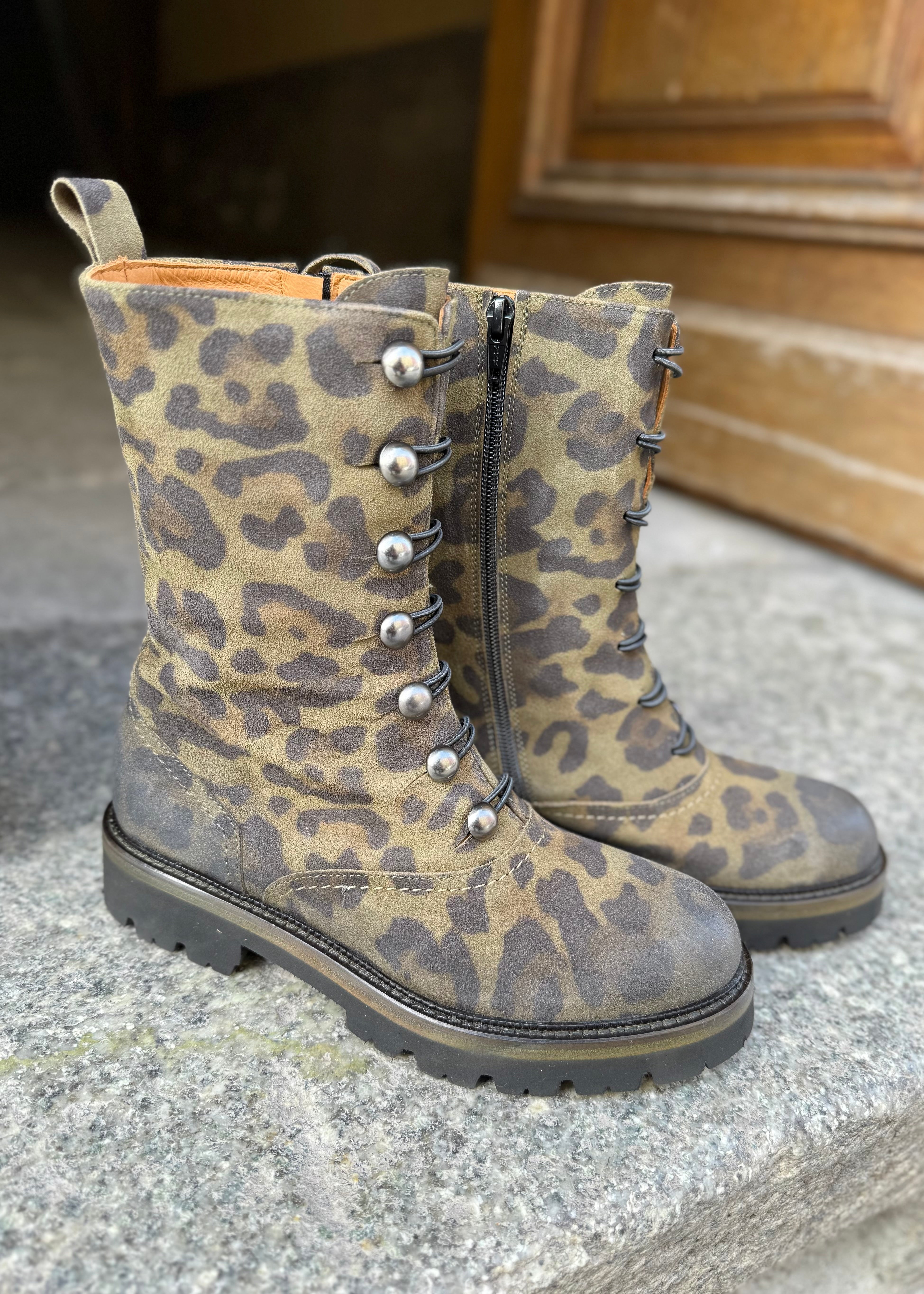 Bottines Mat:20 Carrie 7390 Léo kaki - L'adresse Corte