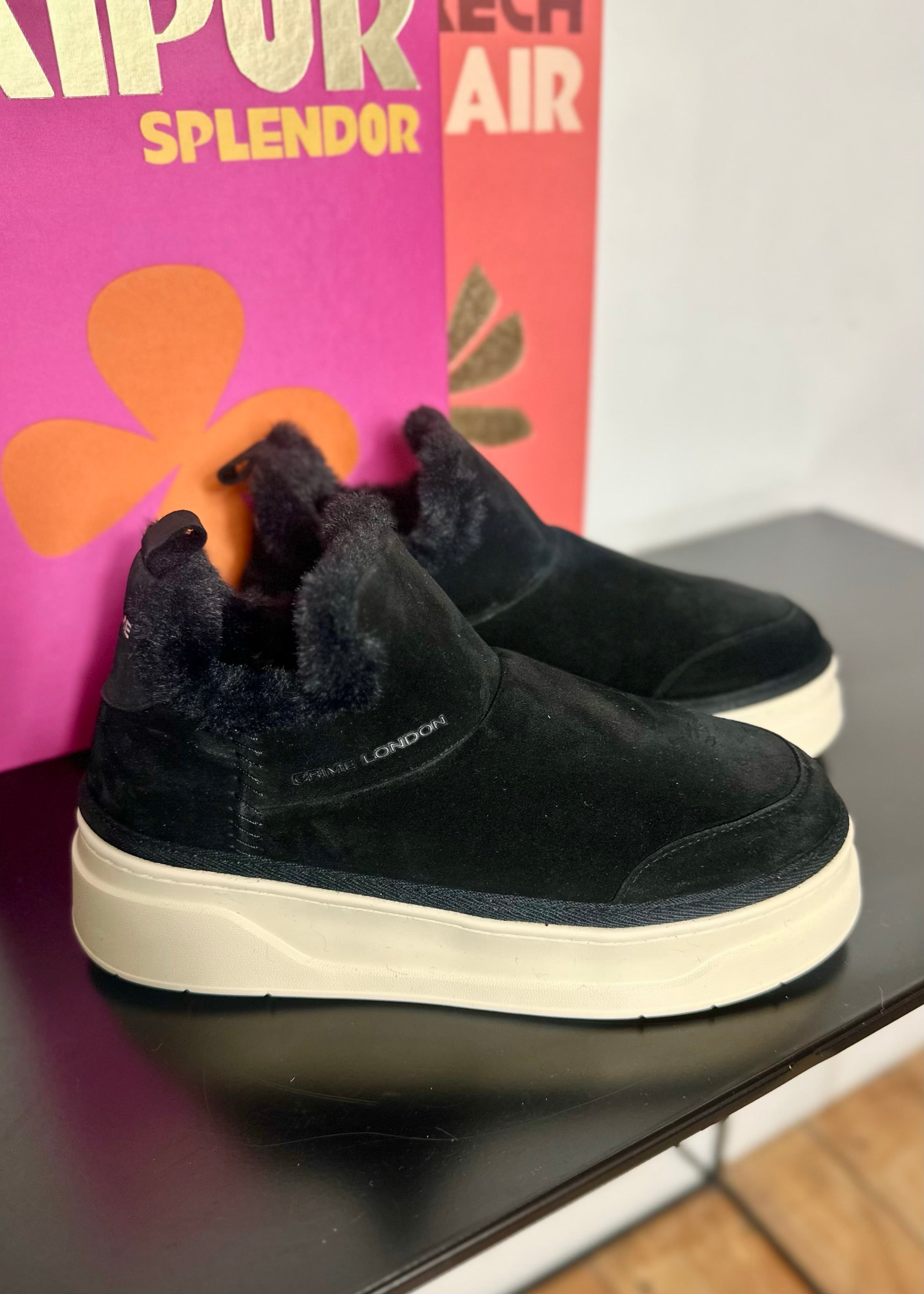 Boots Crime London Snooze Noir - L'adresse Corte