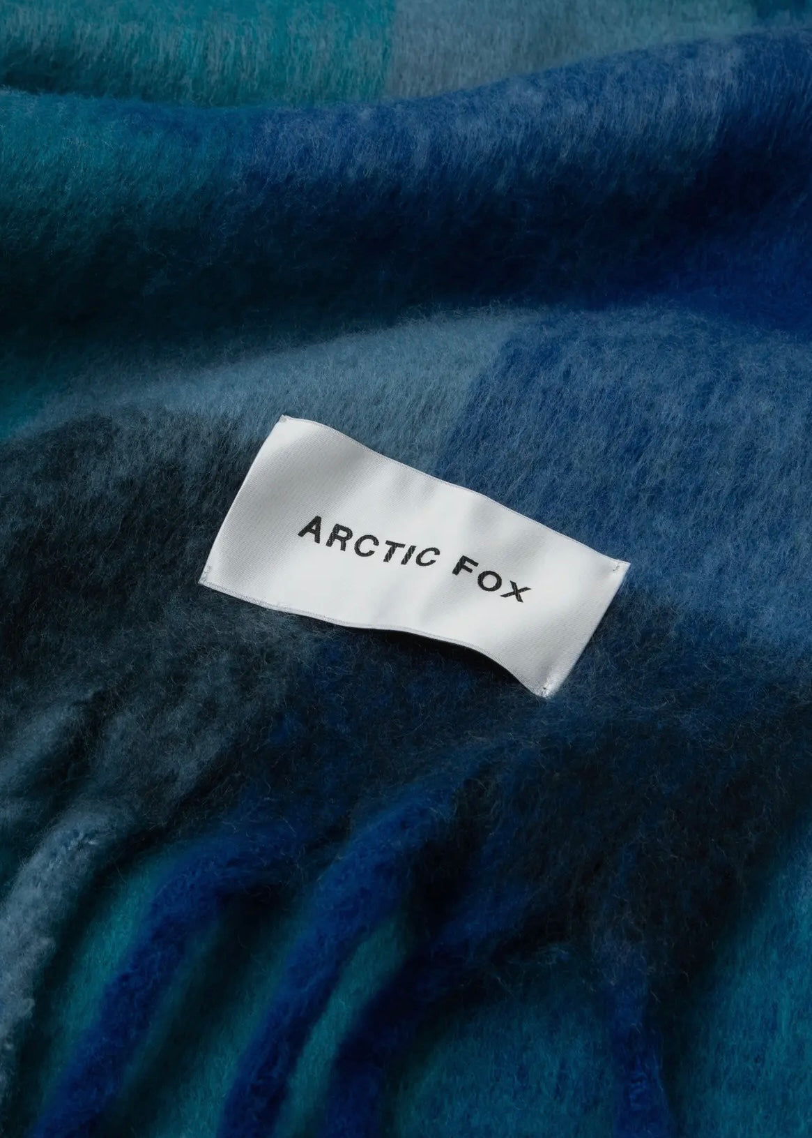 Écharpe Arctic Fox & Co - Blue check Arctic Fox and Co