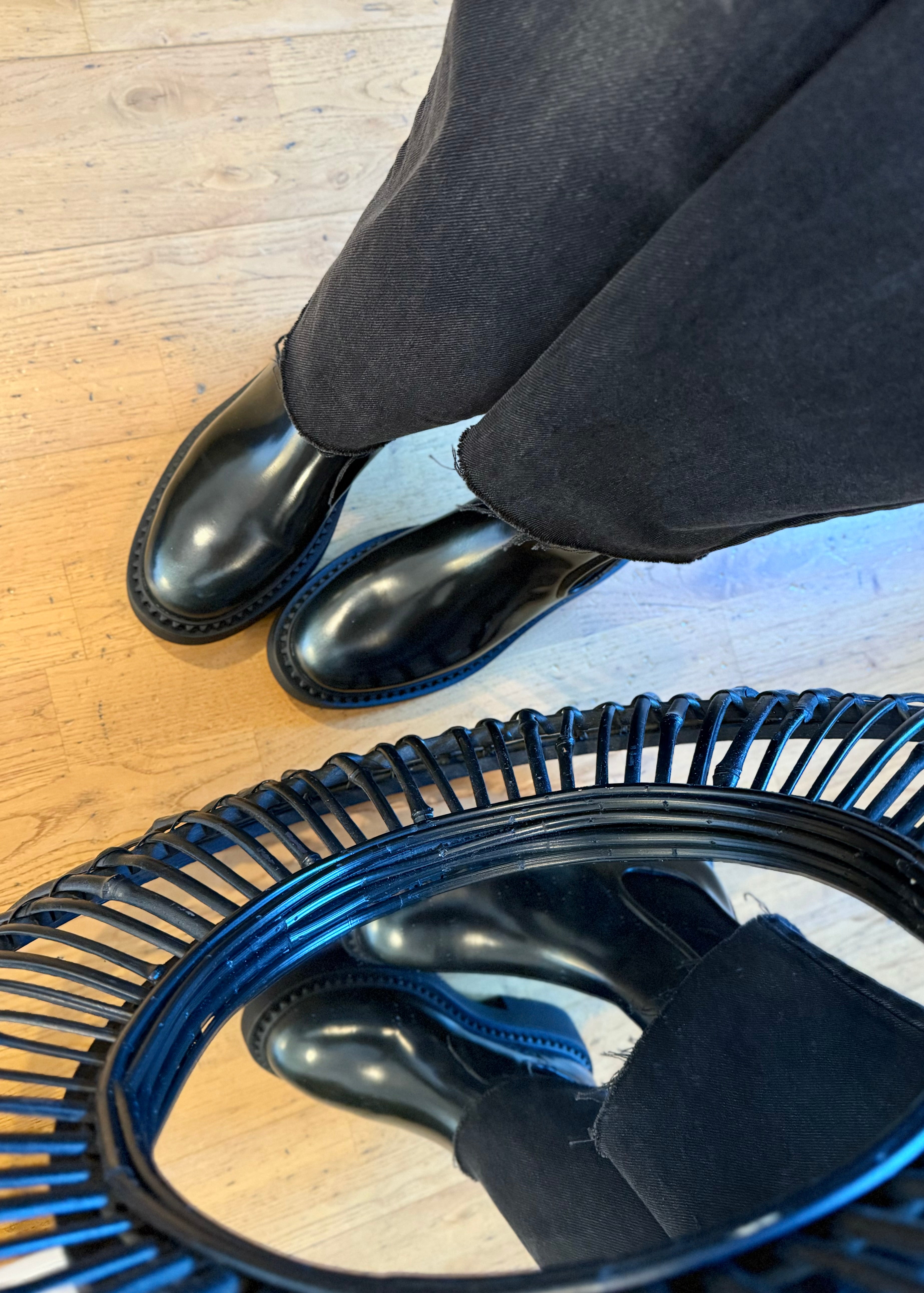 Bottines Ash Madison Black Denim - L'adresse Corte
