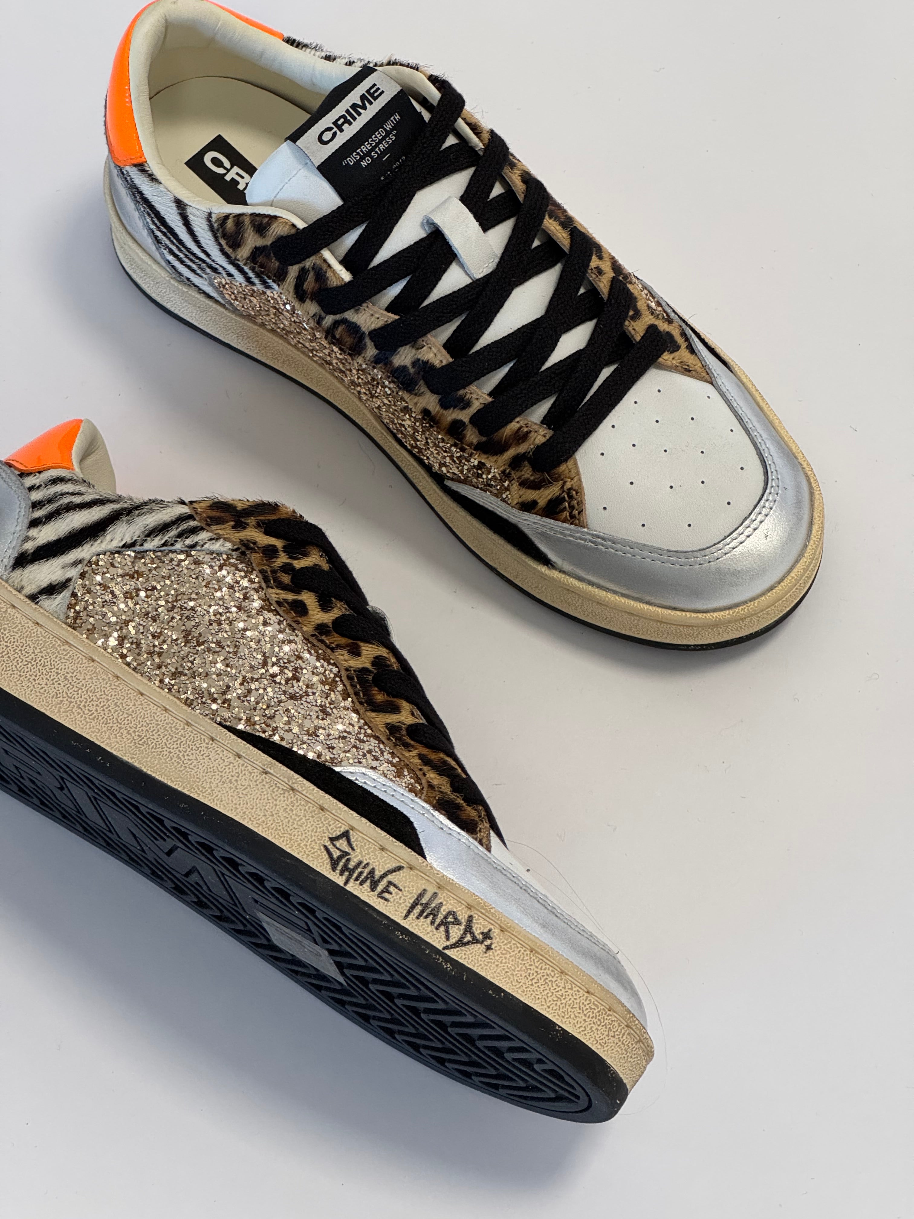 Baskets Crime London Chelsea 21201 Jungle - L'adresse Corte