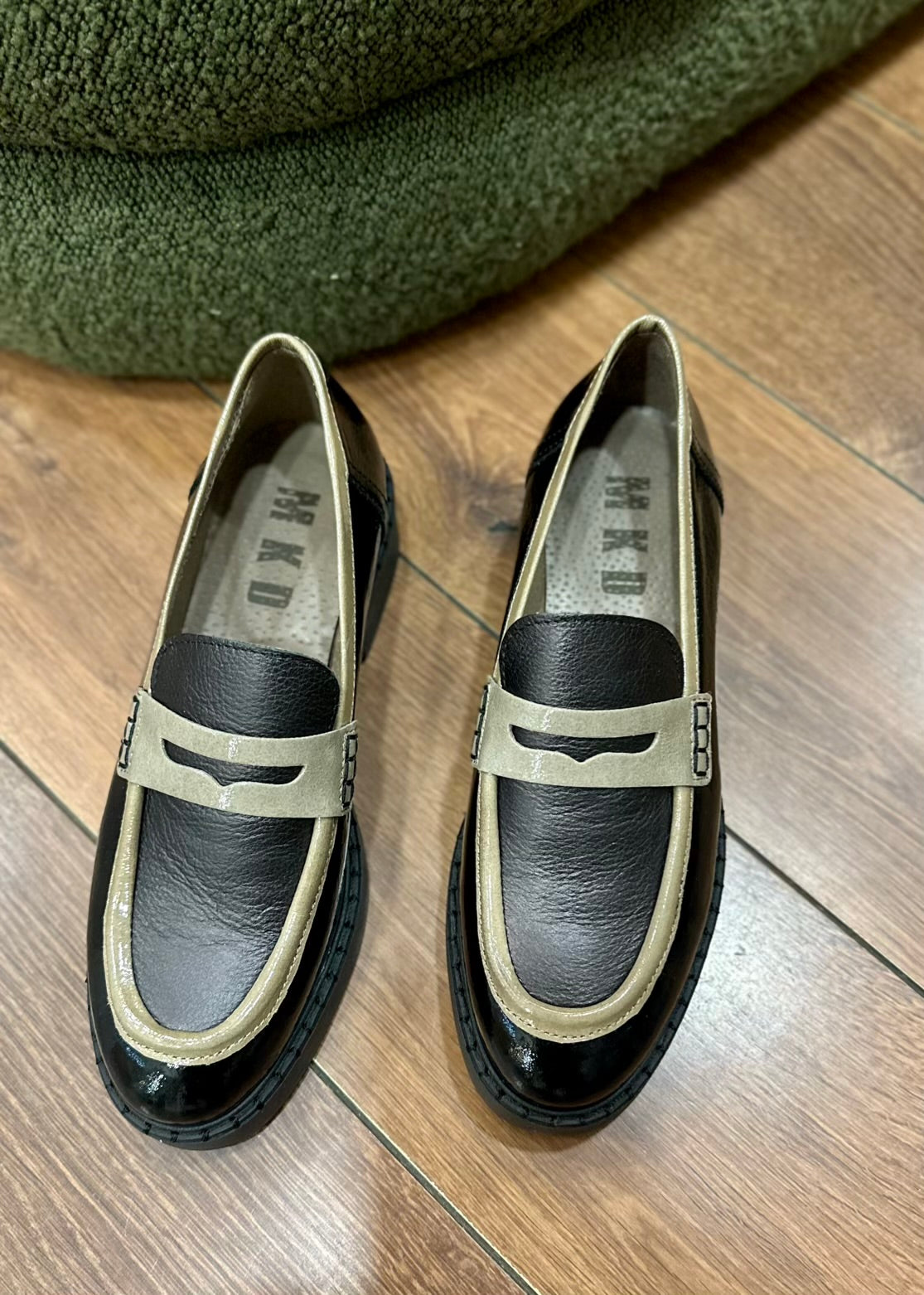 Mocassins MKD Arthur nero - L'adresse Corte