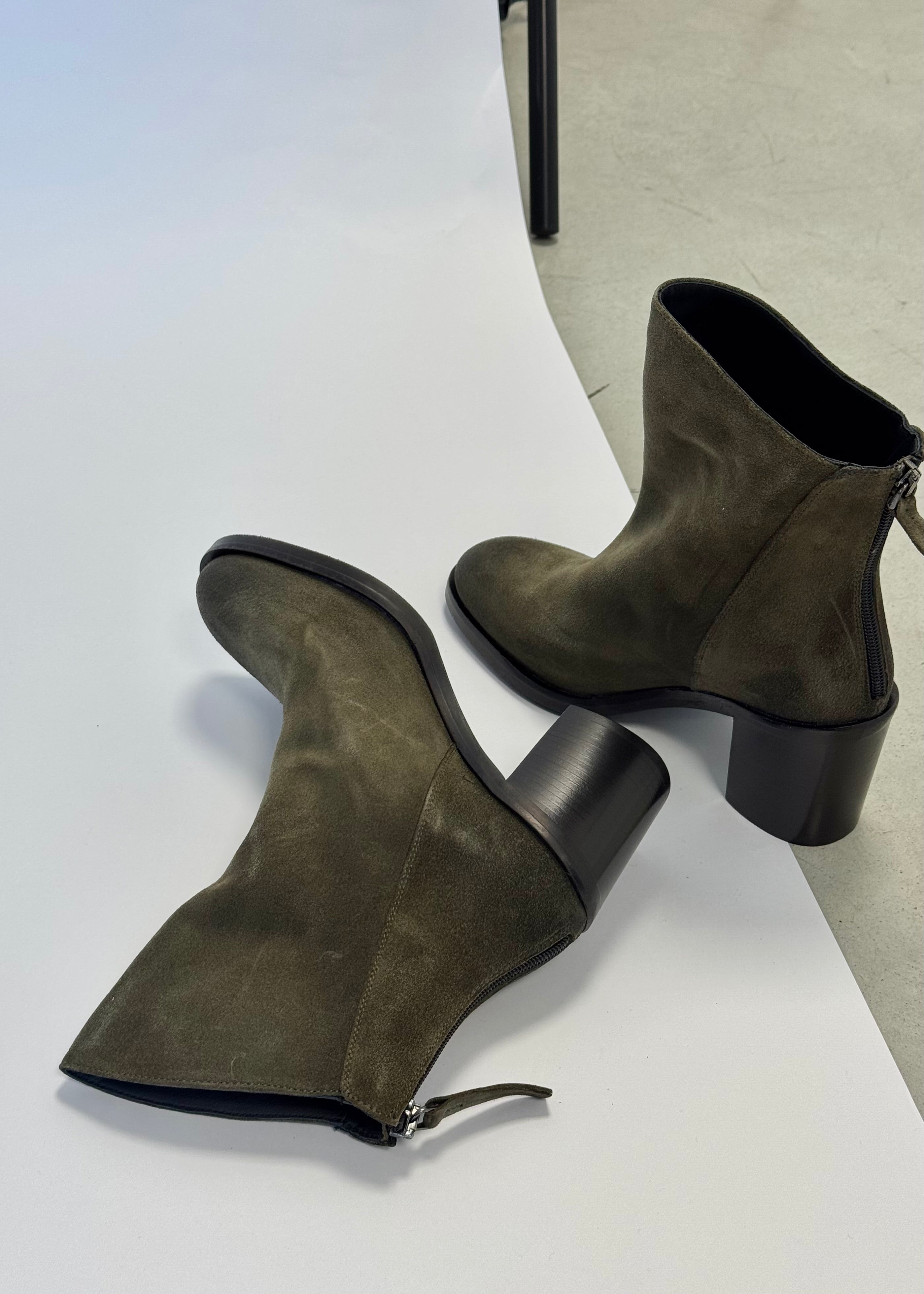 Bottines à talons Mat:20 S756 Nero Mat:20