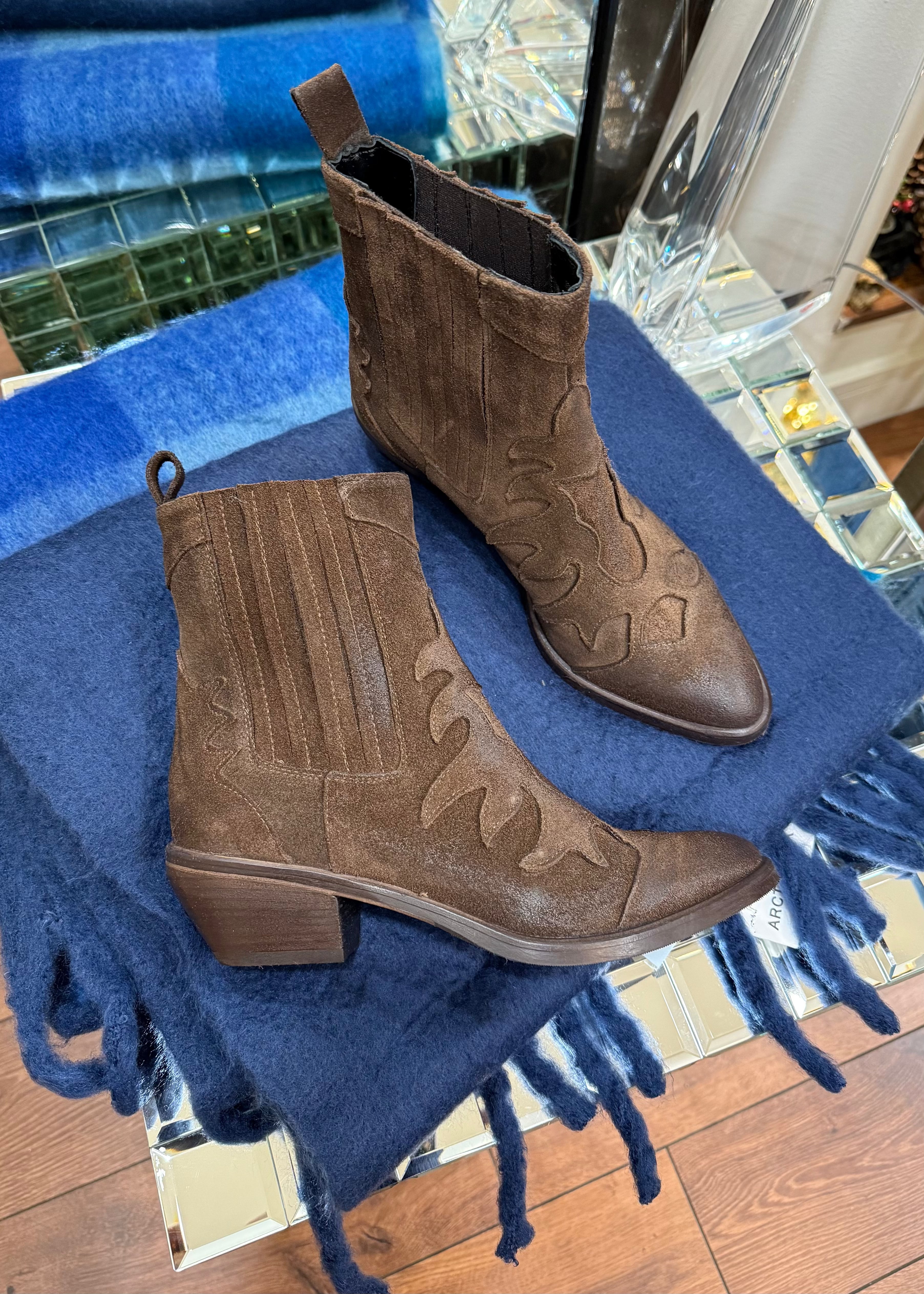 Bottines Niche 2063 Marron Niche scarpe