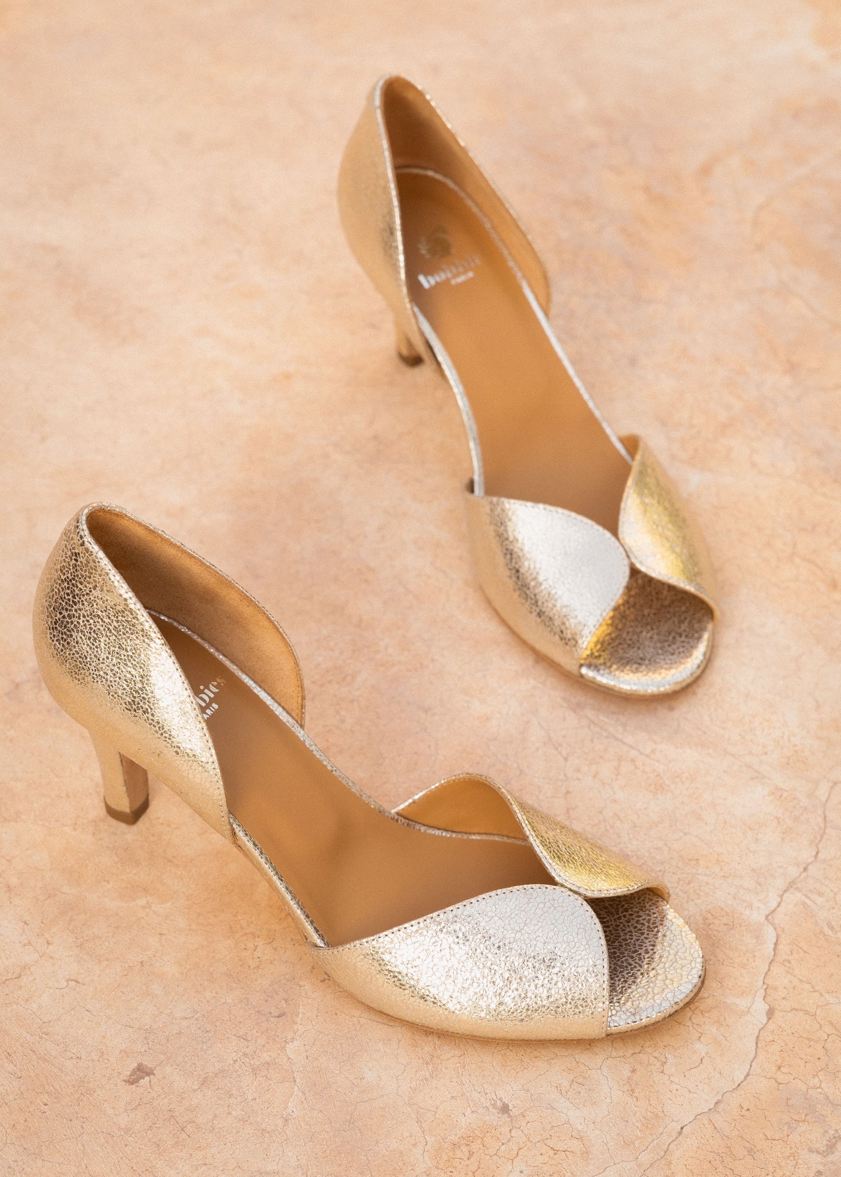 Escarpins Bobbies Liz Champagne Bobbies