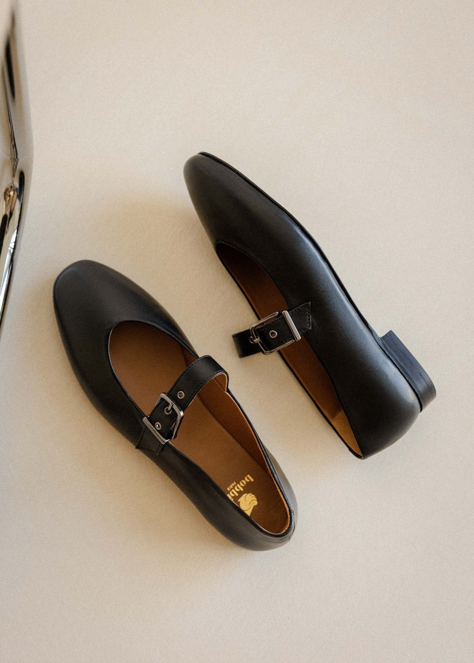 Ballerines Bobbies Mado Noir Bobbies
