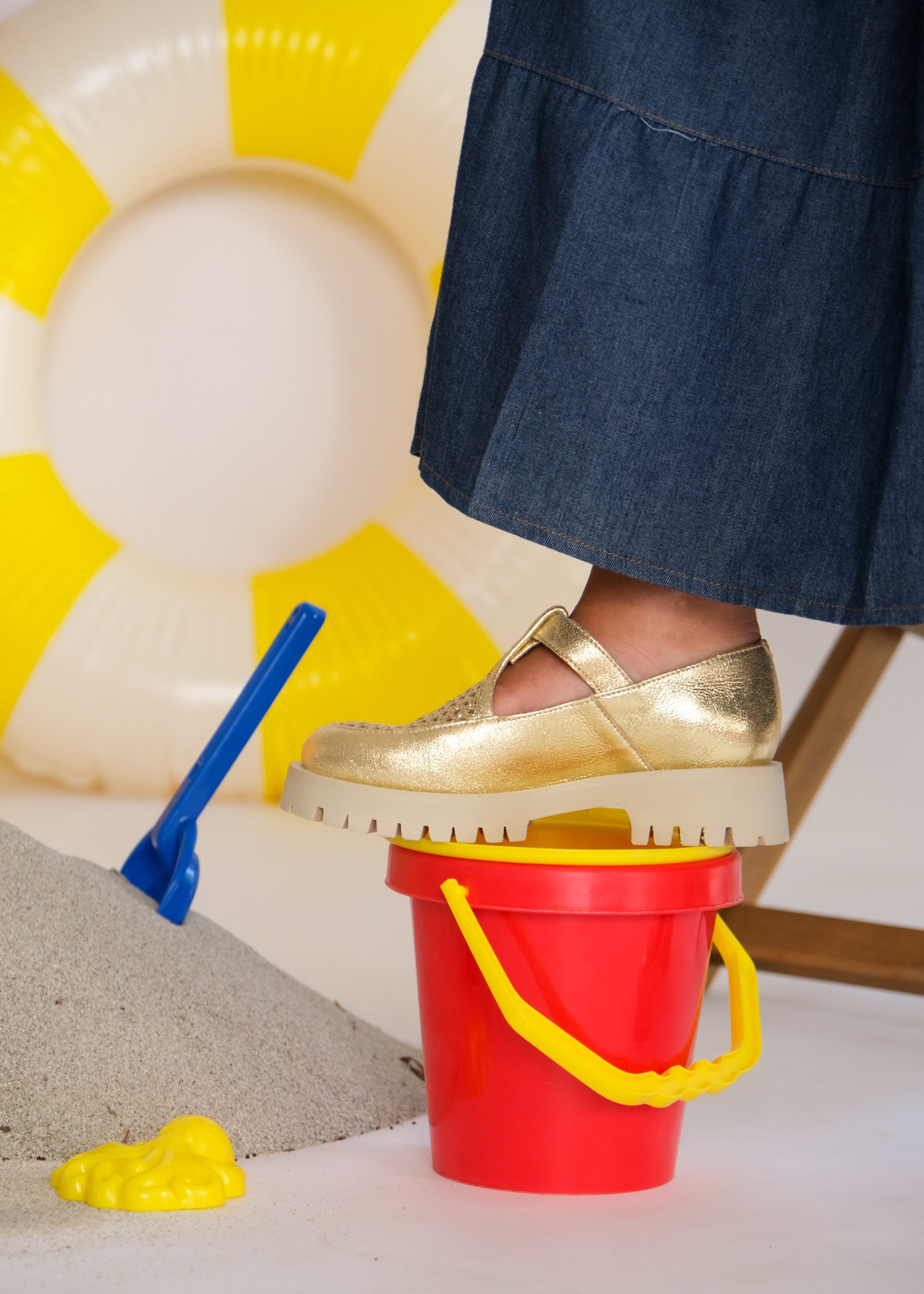 Derbies Minka design Iride Gold Minka Design