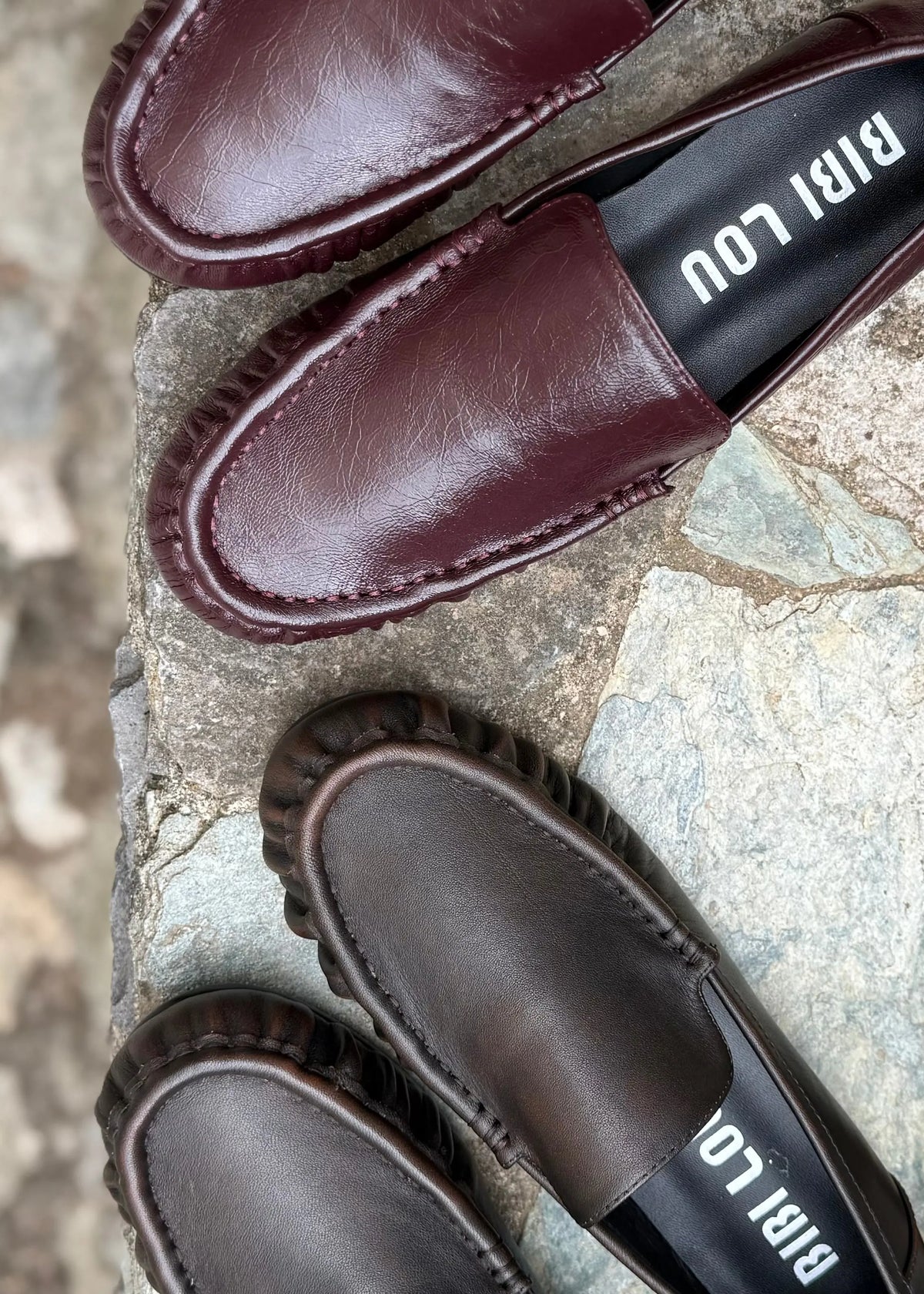 Mocassins Bibi Lou Lysa bordeaux Bibi Lou