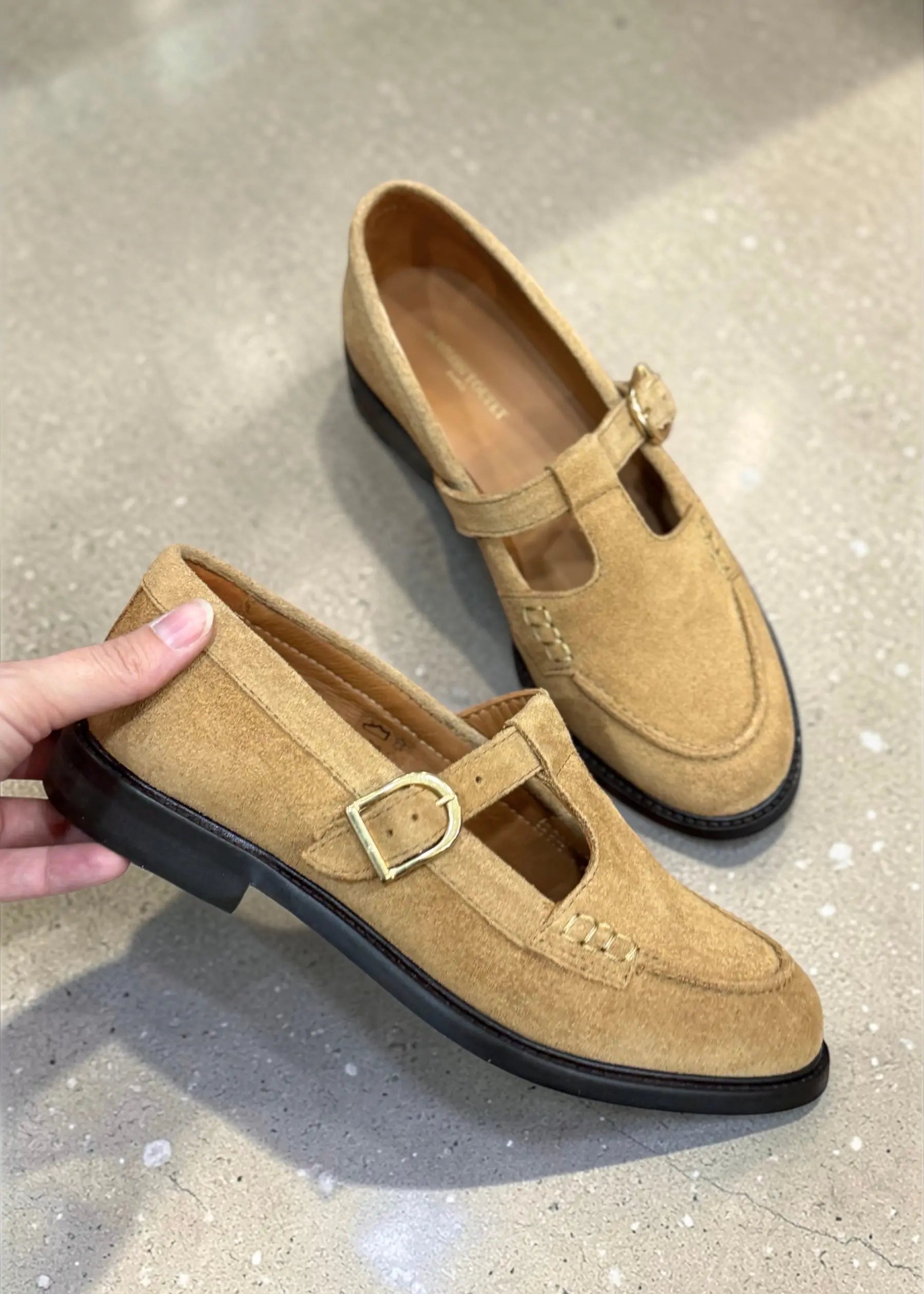 Mocassins Maison Toufet Anne Camel Maison Toufet