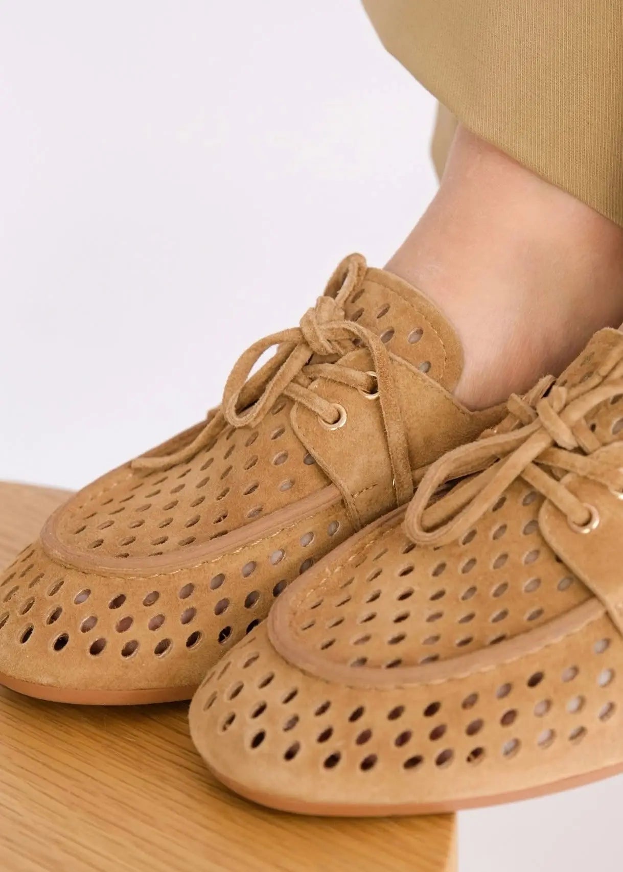 Mocassins Toral Karmel suède camel Toral