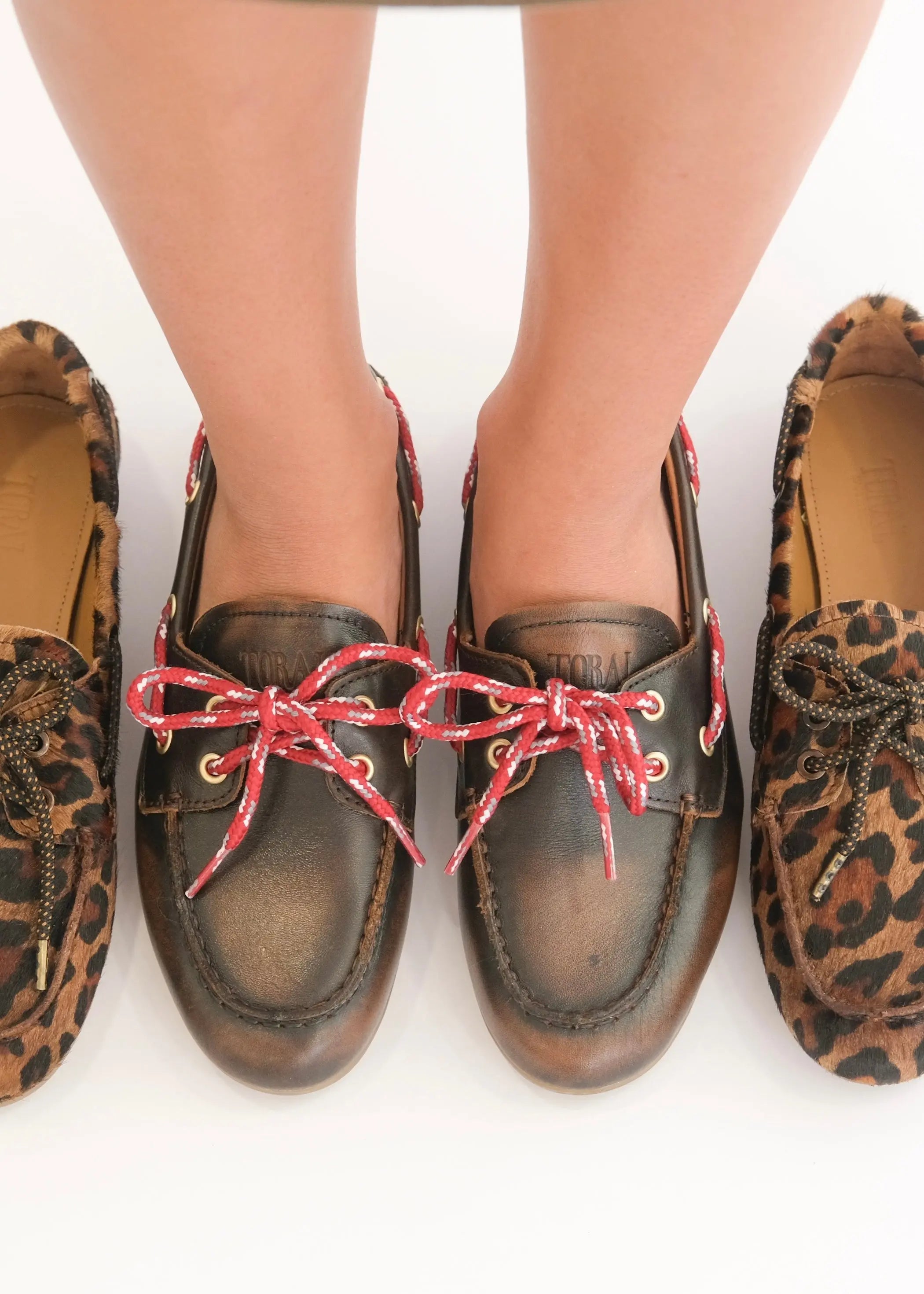Mocassins Toral Kimana Léo print Toral