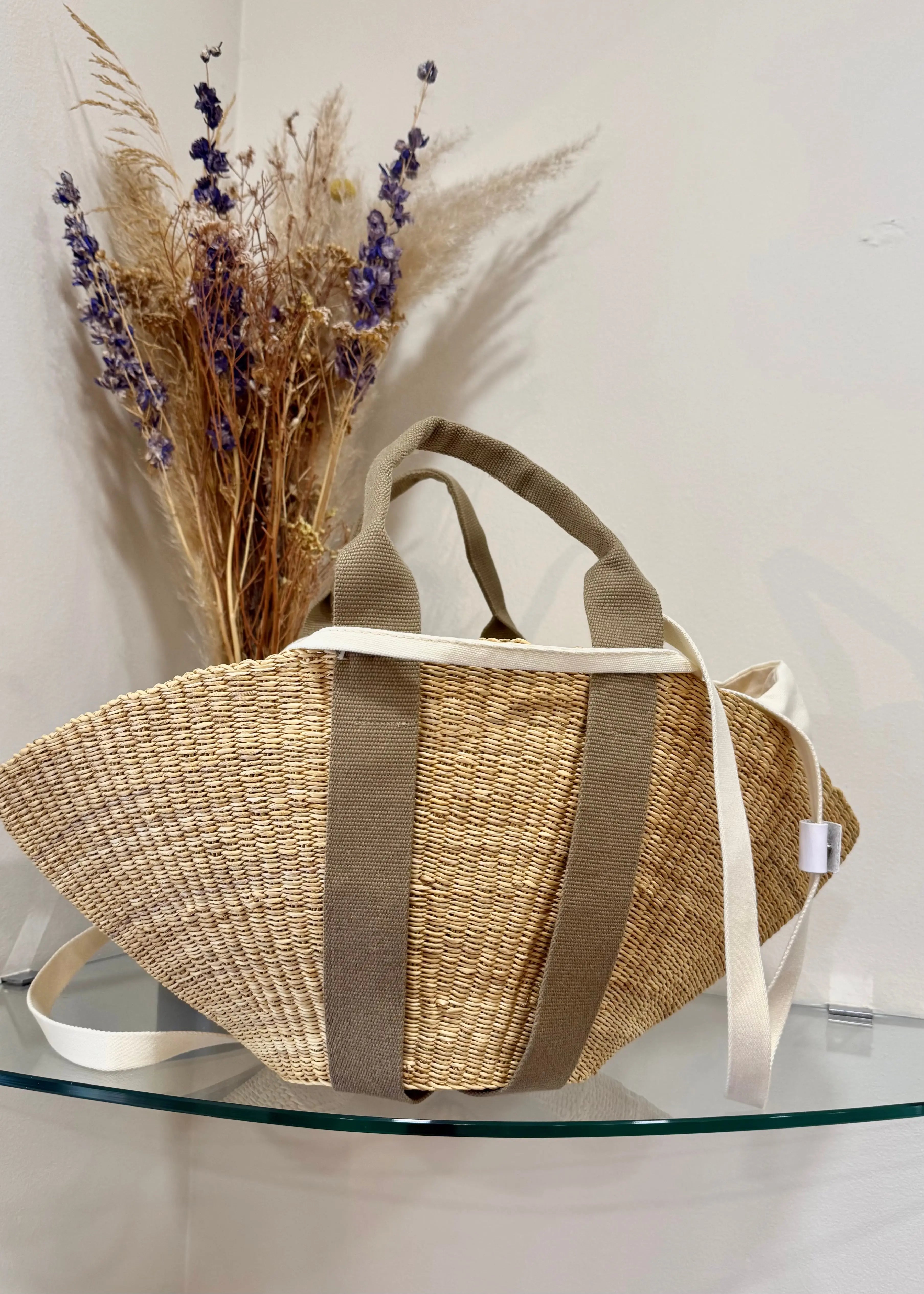 Panier Muuñ Sophie - Natural - Beige Handles Muuñ