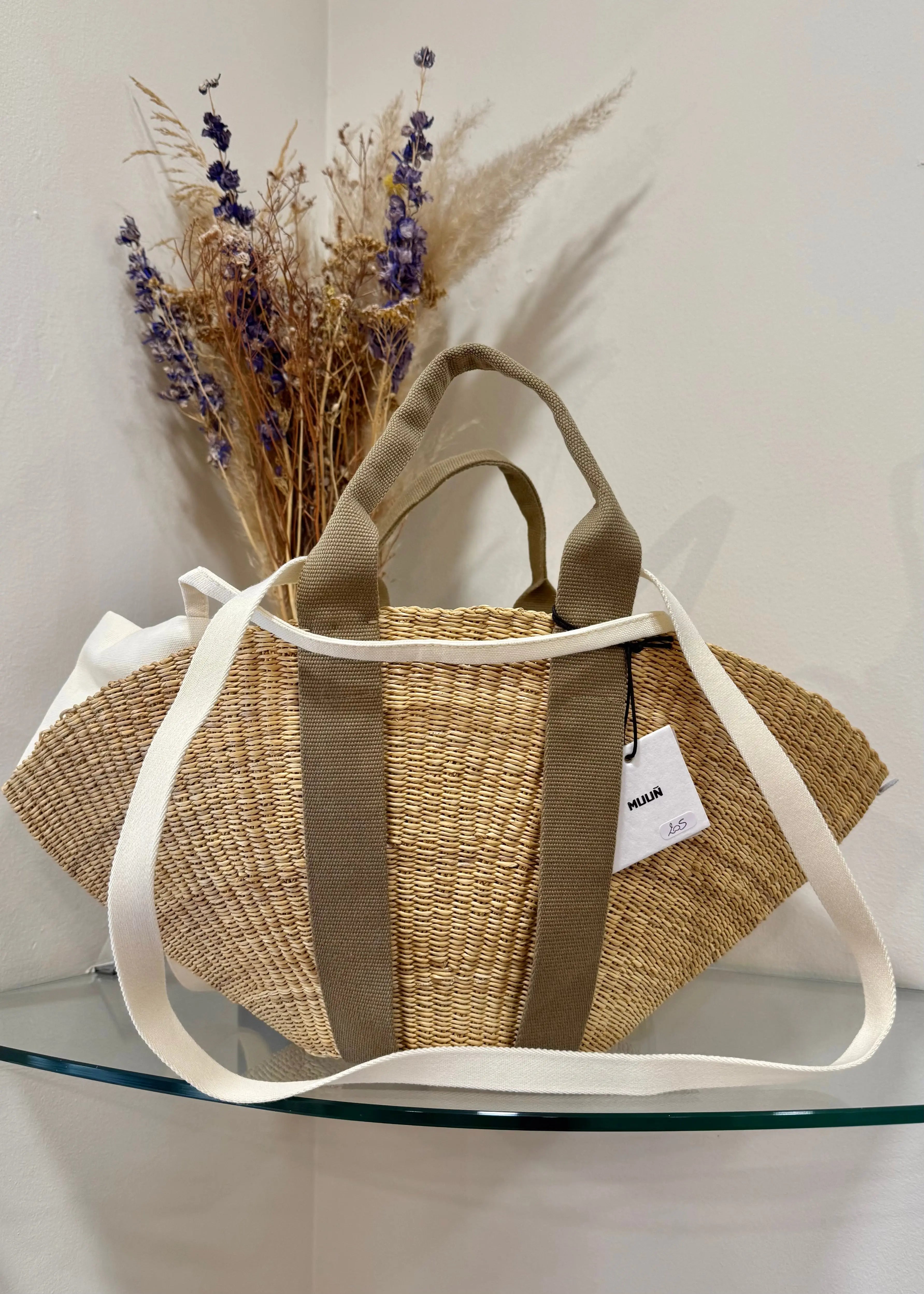 Panier Muuñ Sophie - Natural - Beige Handles Muuñ