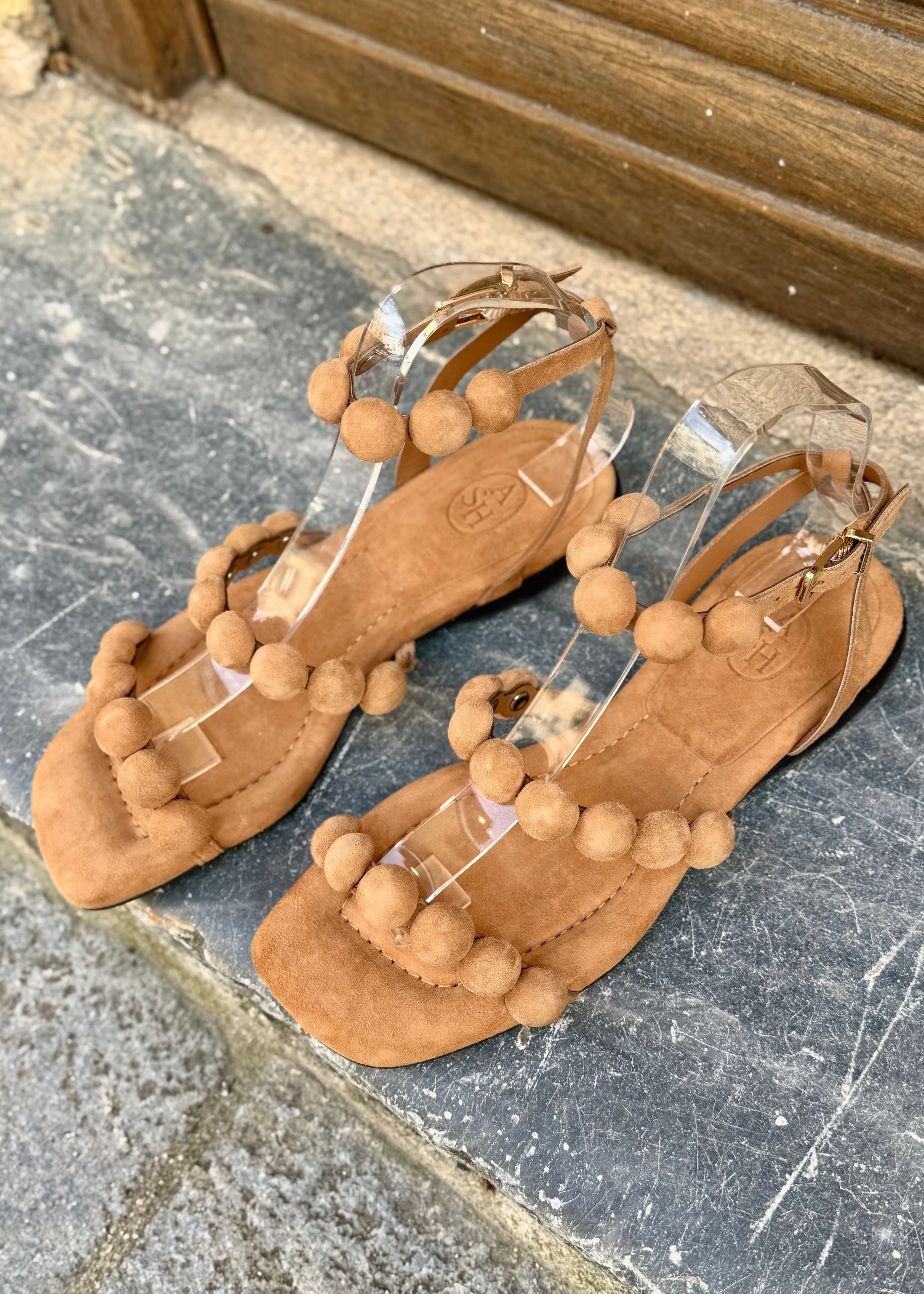 Sandales Ash Regy suède Moka Ash