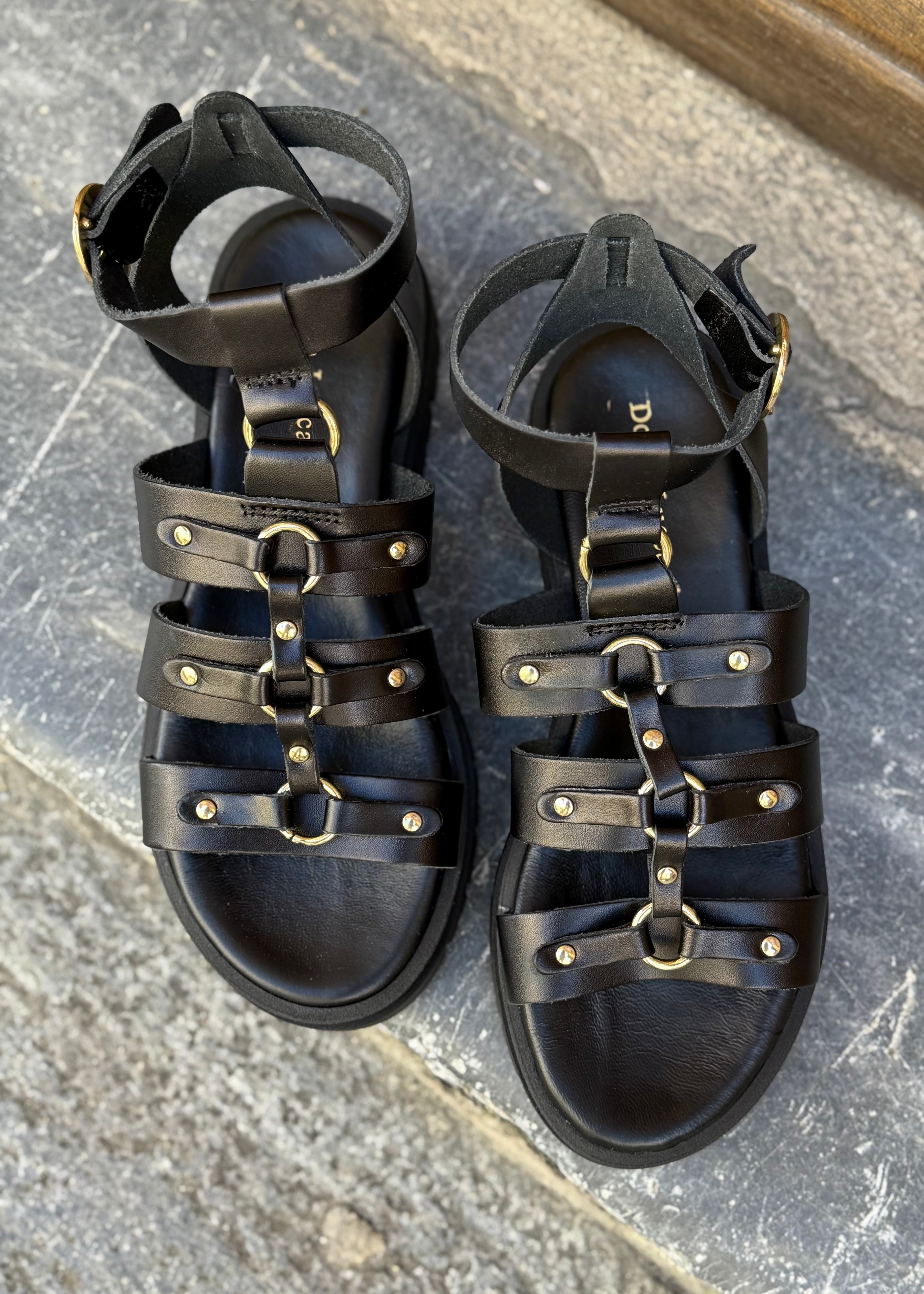 Sandales Donna Lucca 1769 Noir Donna Lucca