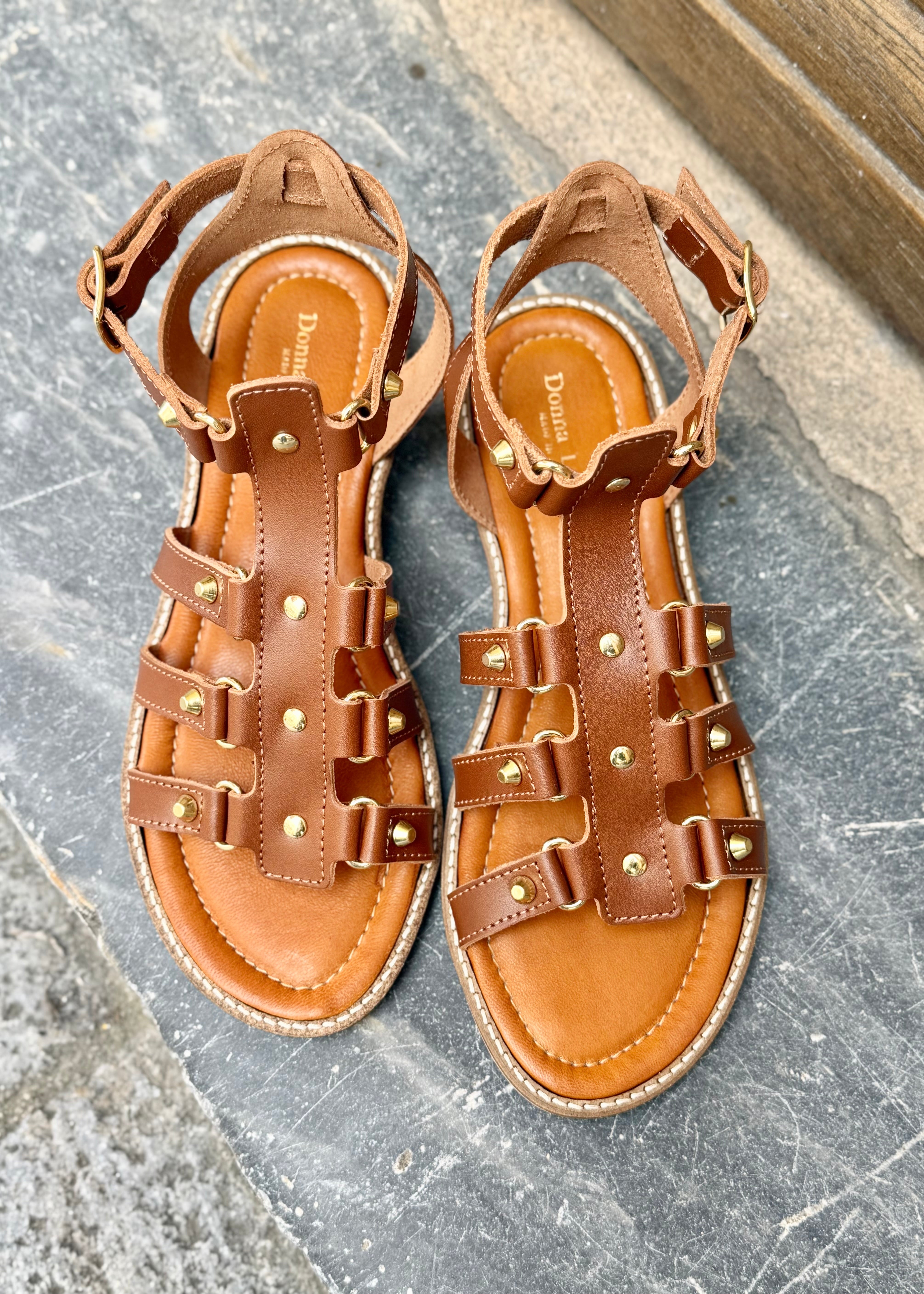 Sandales Donna Lucca 1815 Cognac Donna Lucca