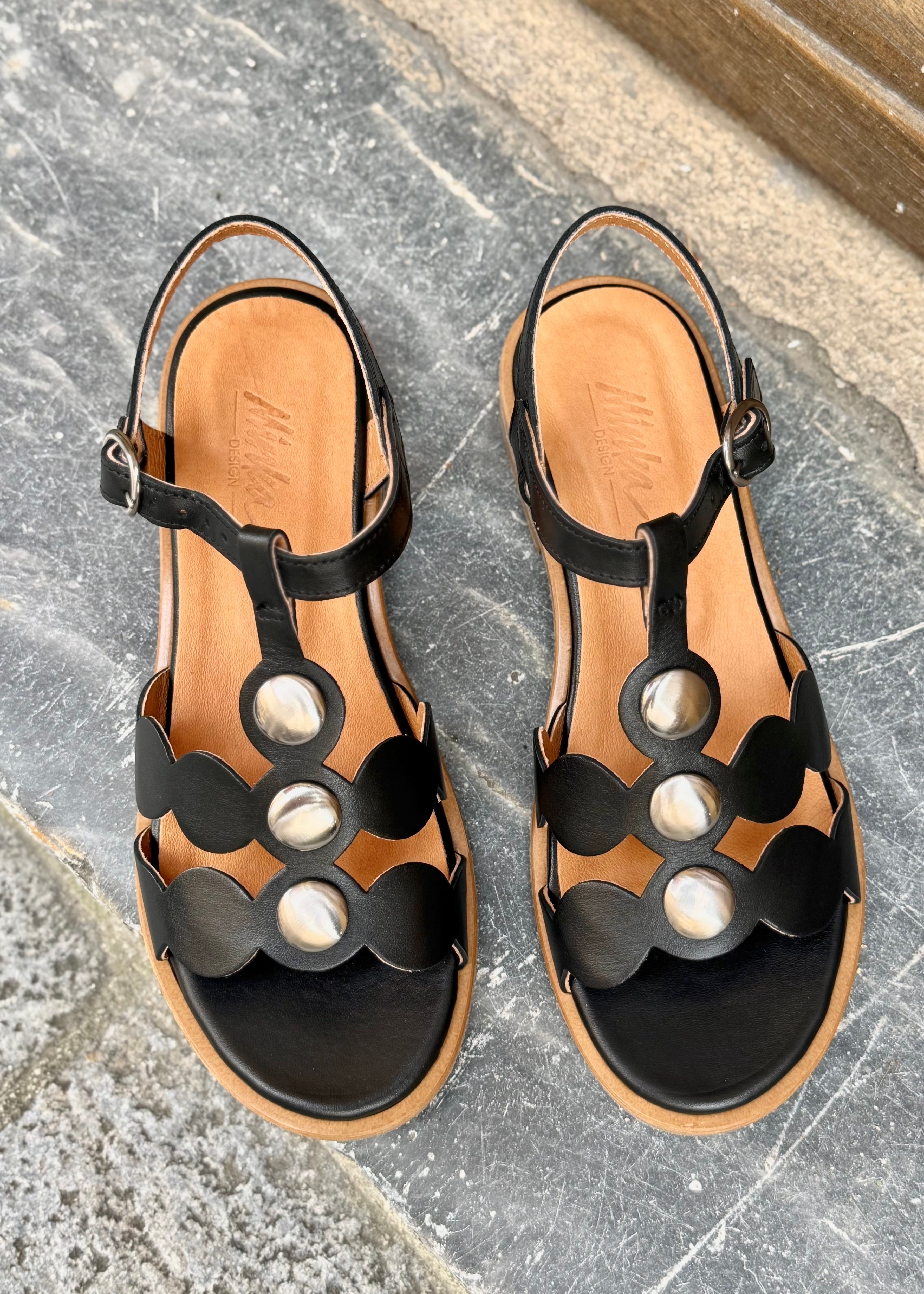 Sandales Minka design Kera Noir Minka Design