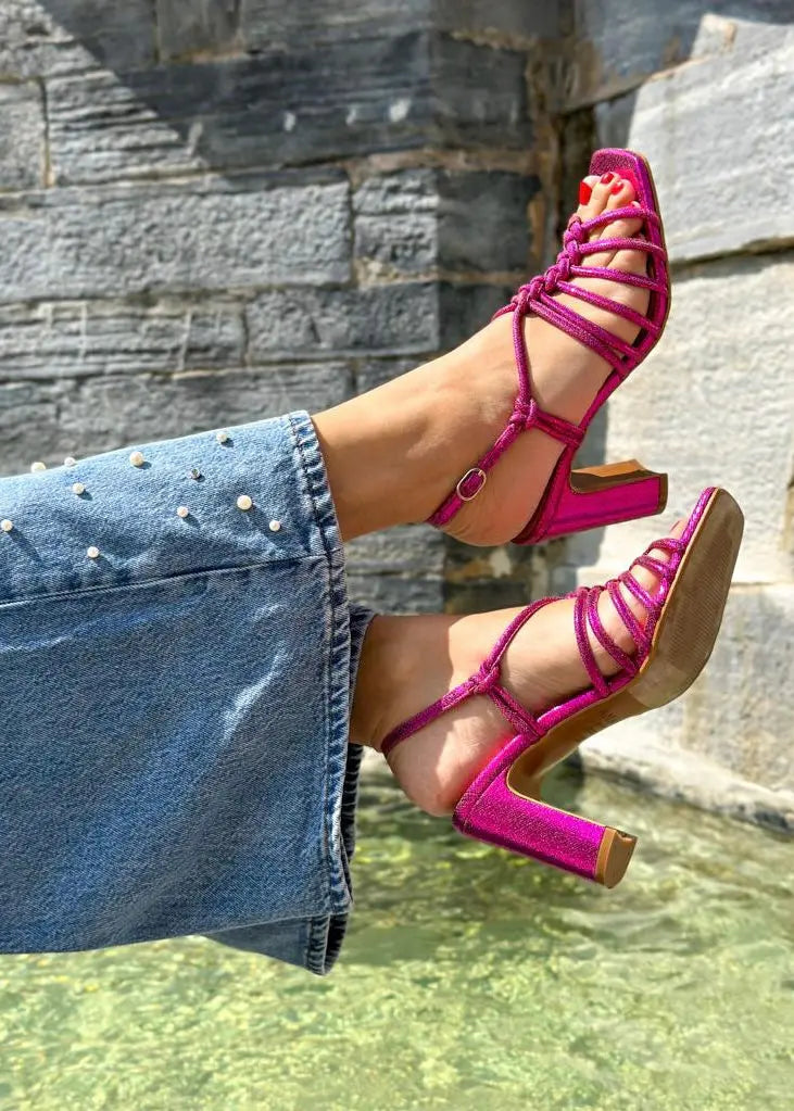 Sandales à talons Anaki Paris Meryl Fuxia Anaki Paris