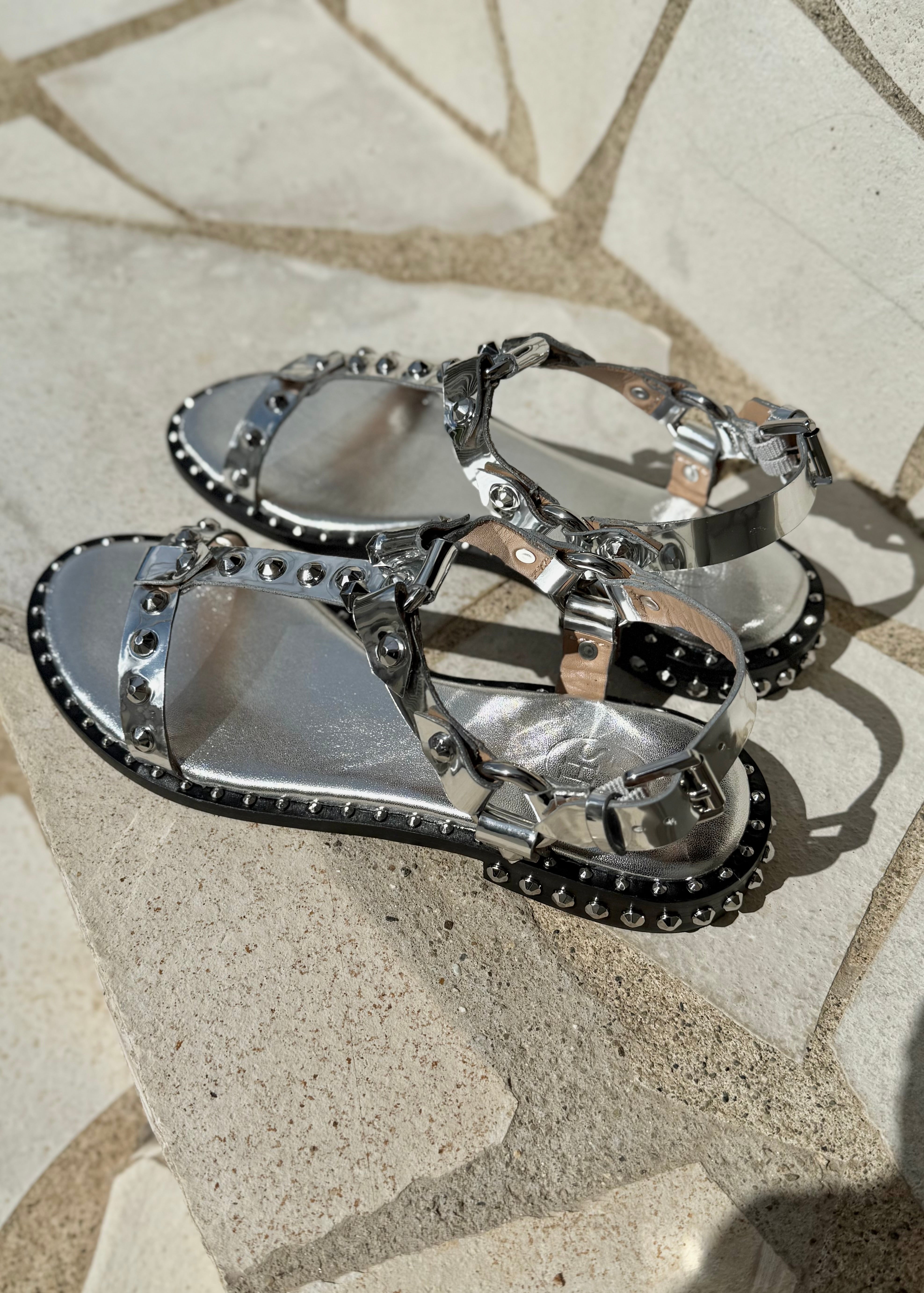 Sandales Ash Patsy Mirror Silver