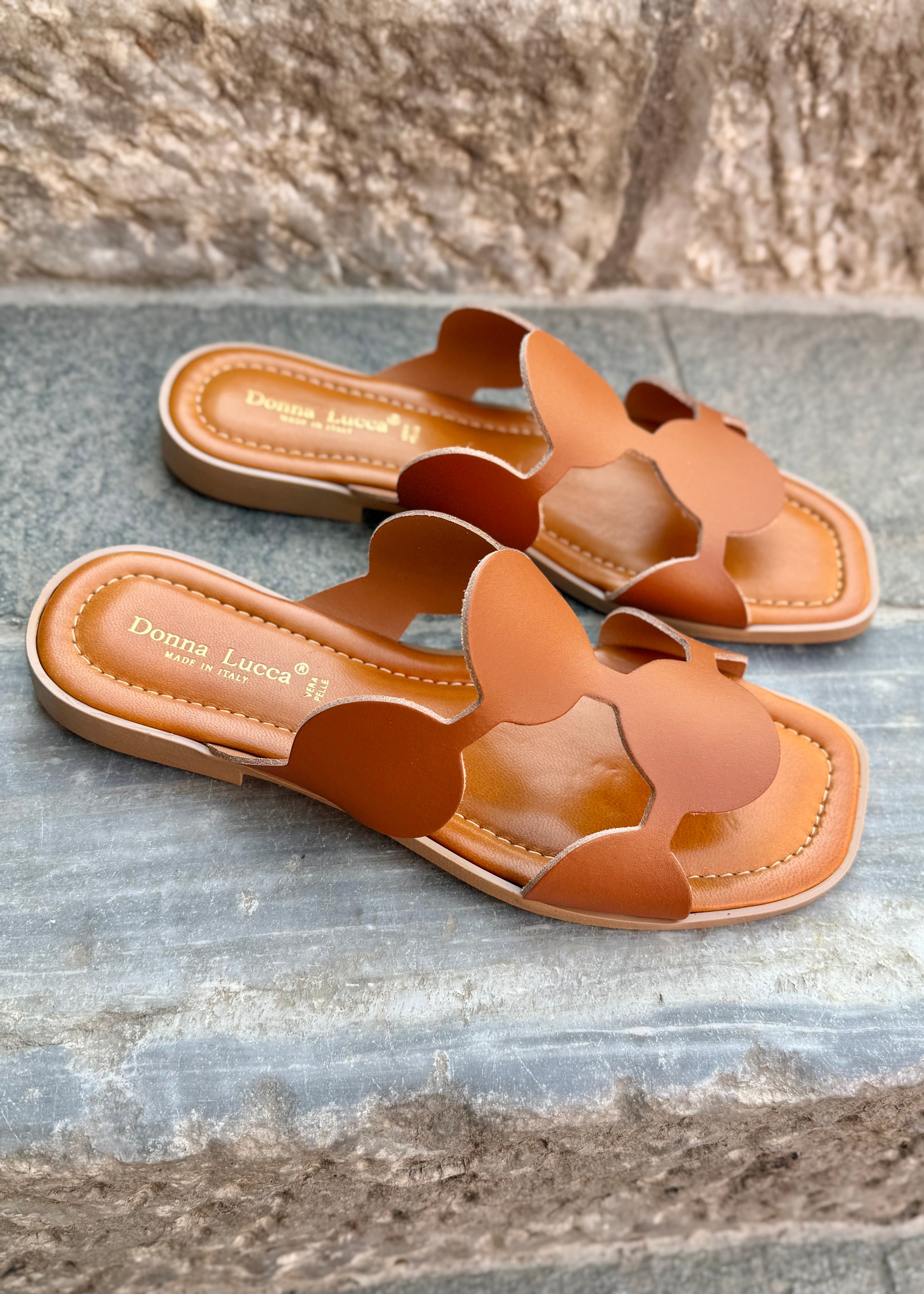 Sandales Donna Lucca 1739 Cognac