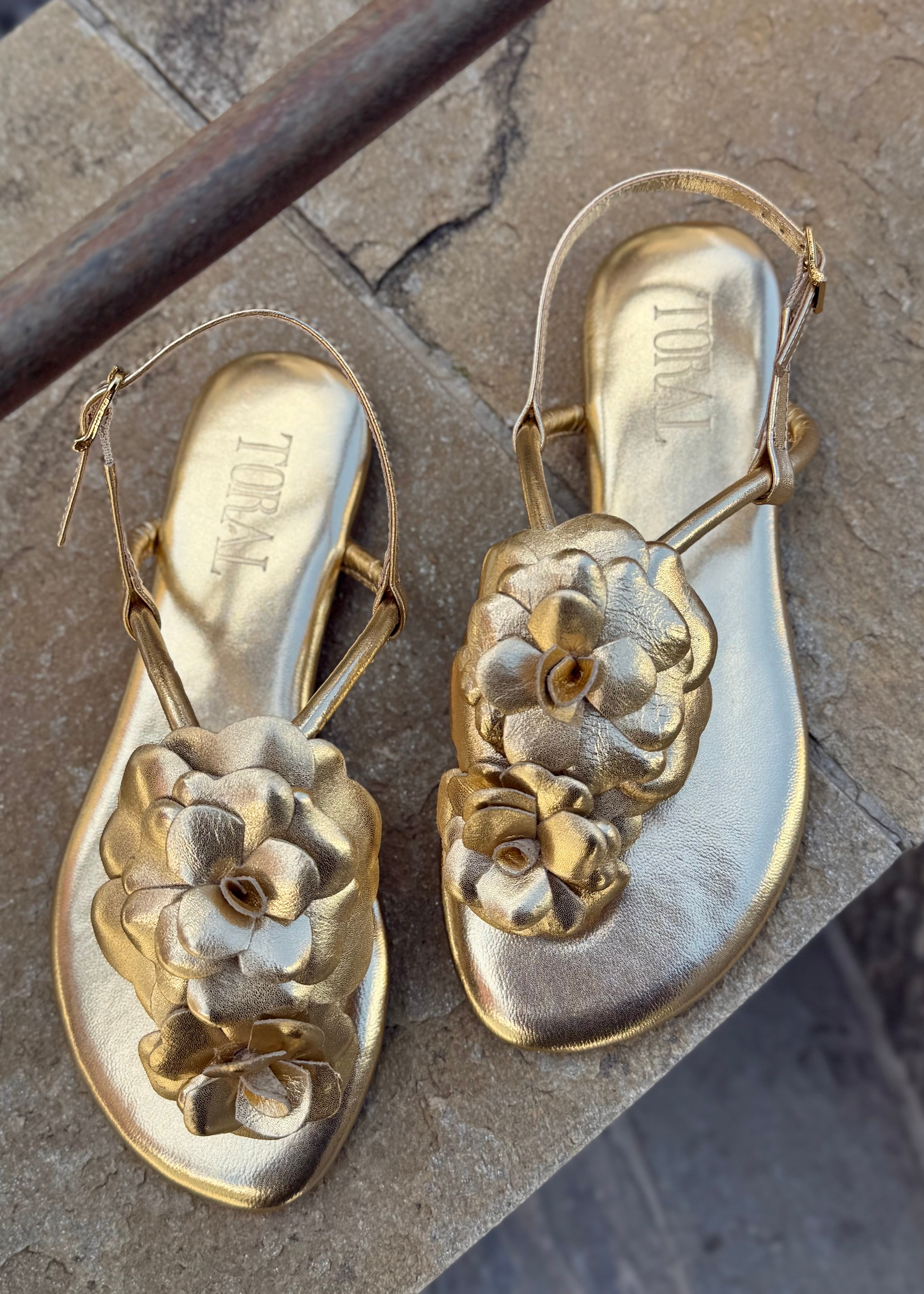 Sandales Toral Rosie Gold