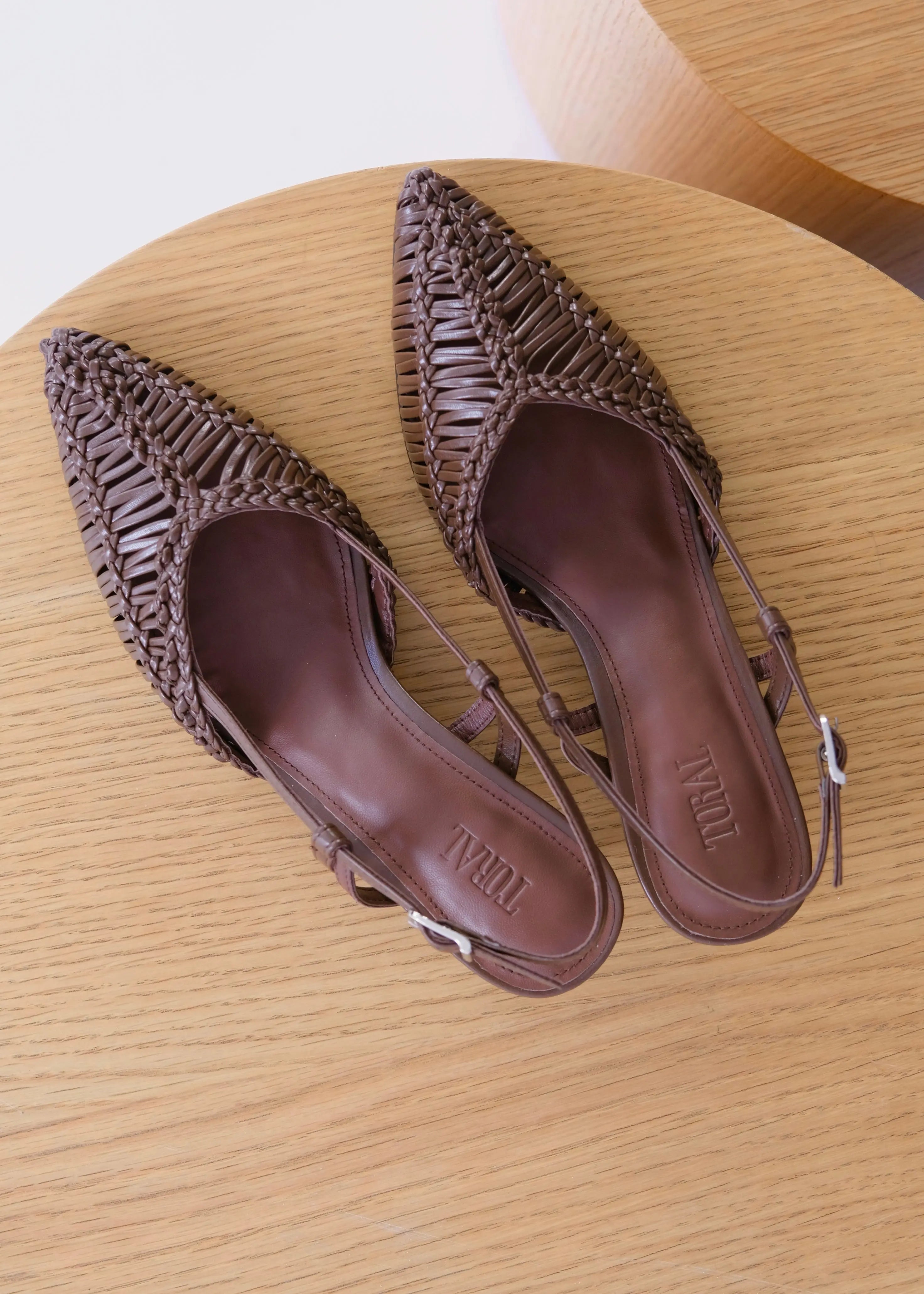 Slingback à talons Toral Kathryn Marron Toral shoes