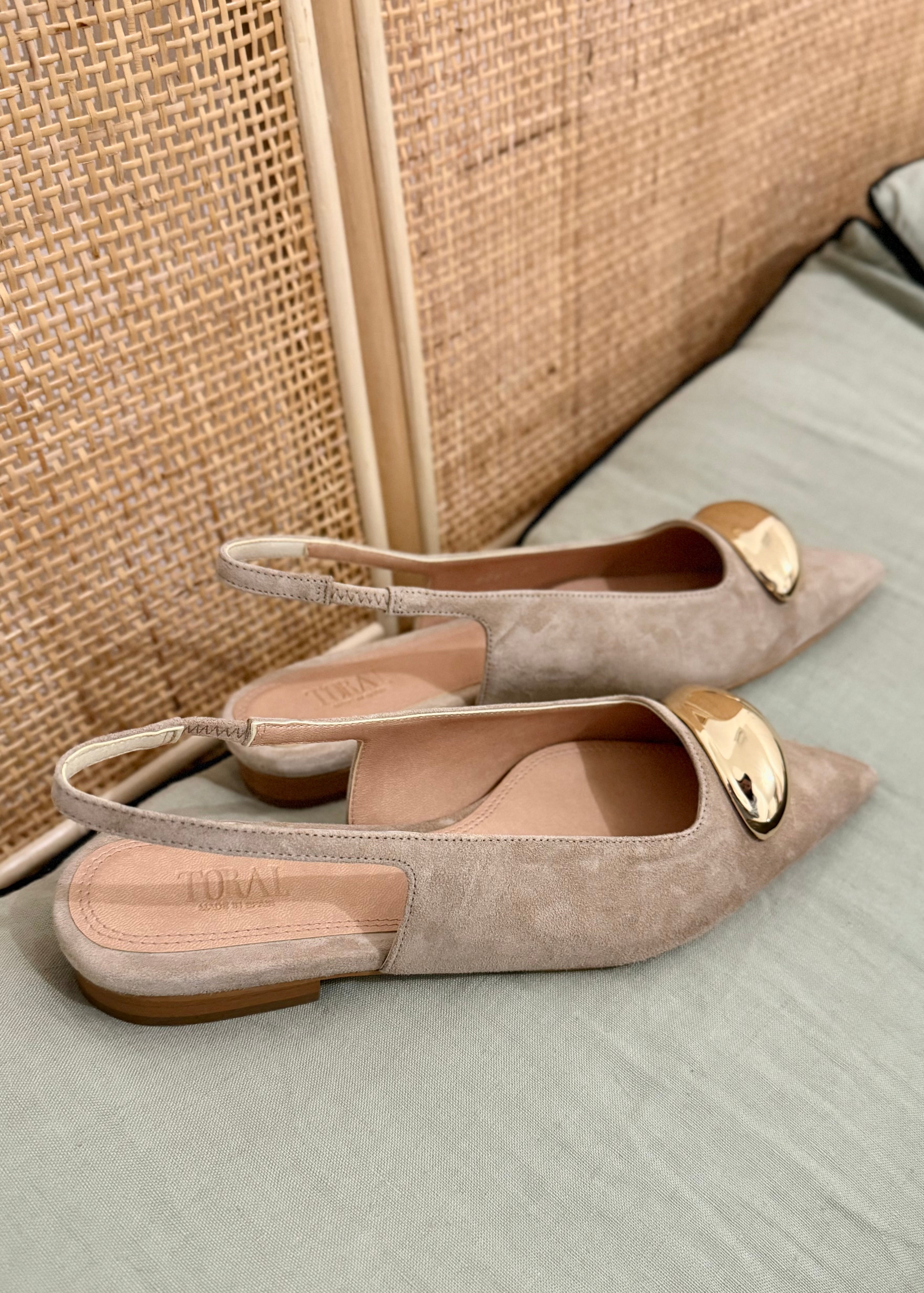 Ballerines Slingback Toral Carole Taupe Toral shoes