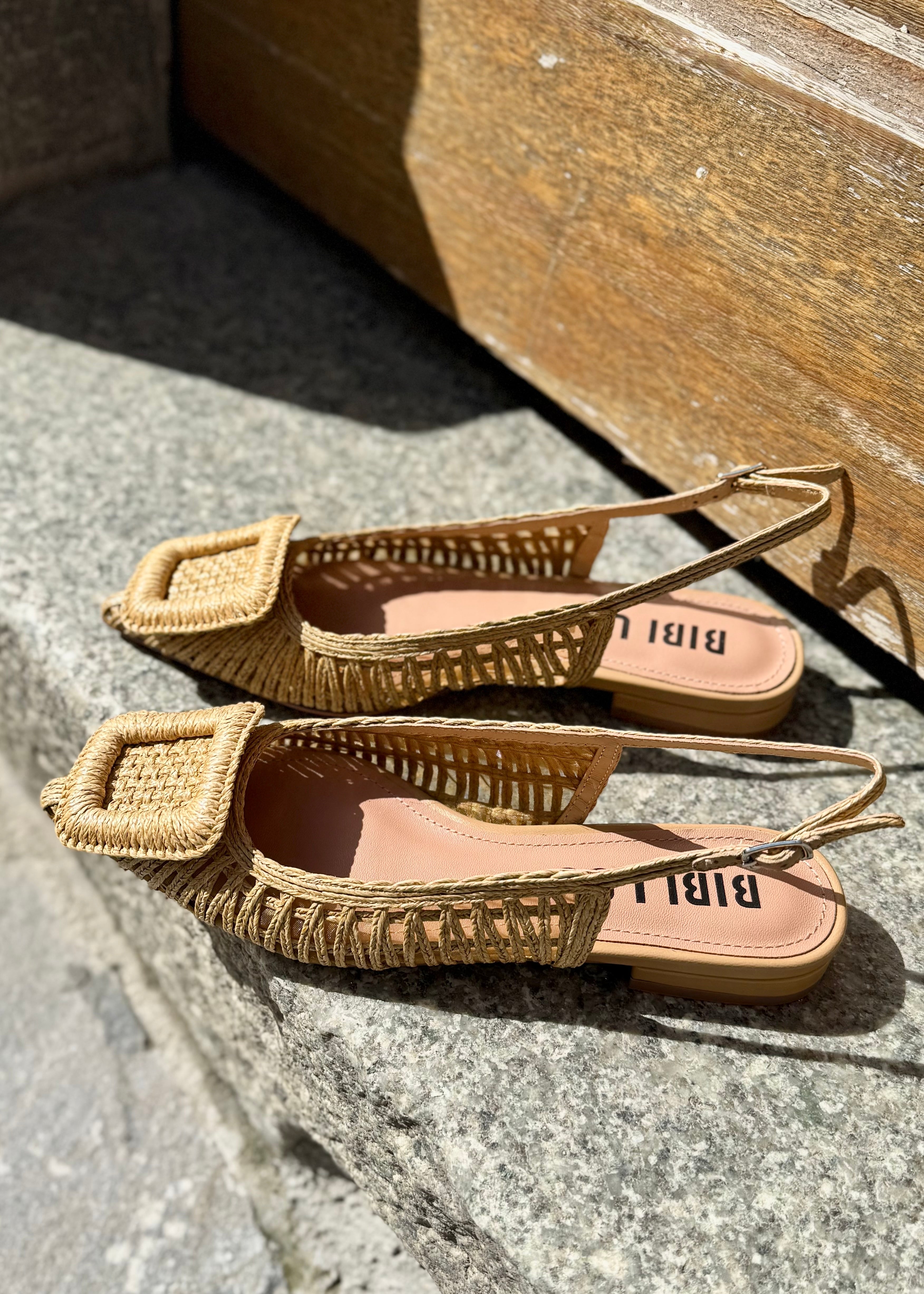 Slingbacks Bibi Lou Azel naturel Bibi Lou