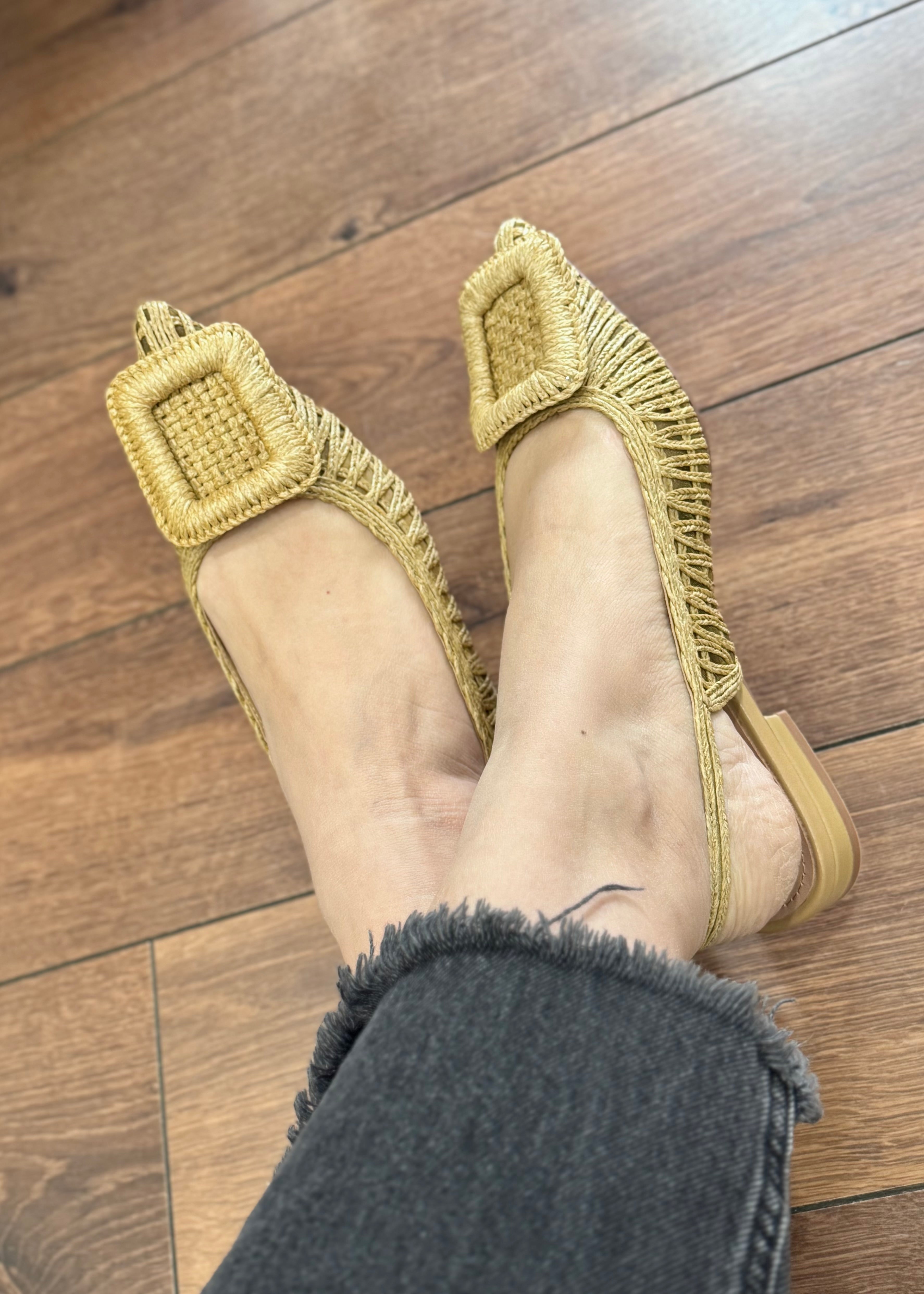 Slingbacks Bibi Lou Azel naturel Bibi Lou