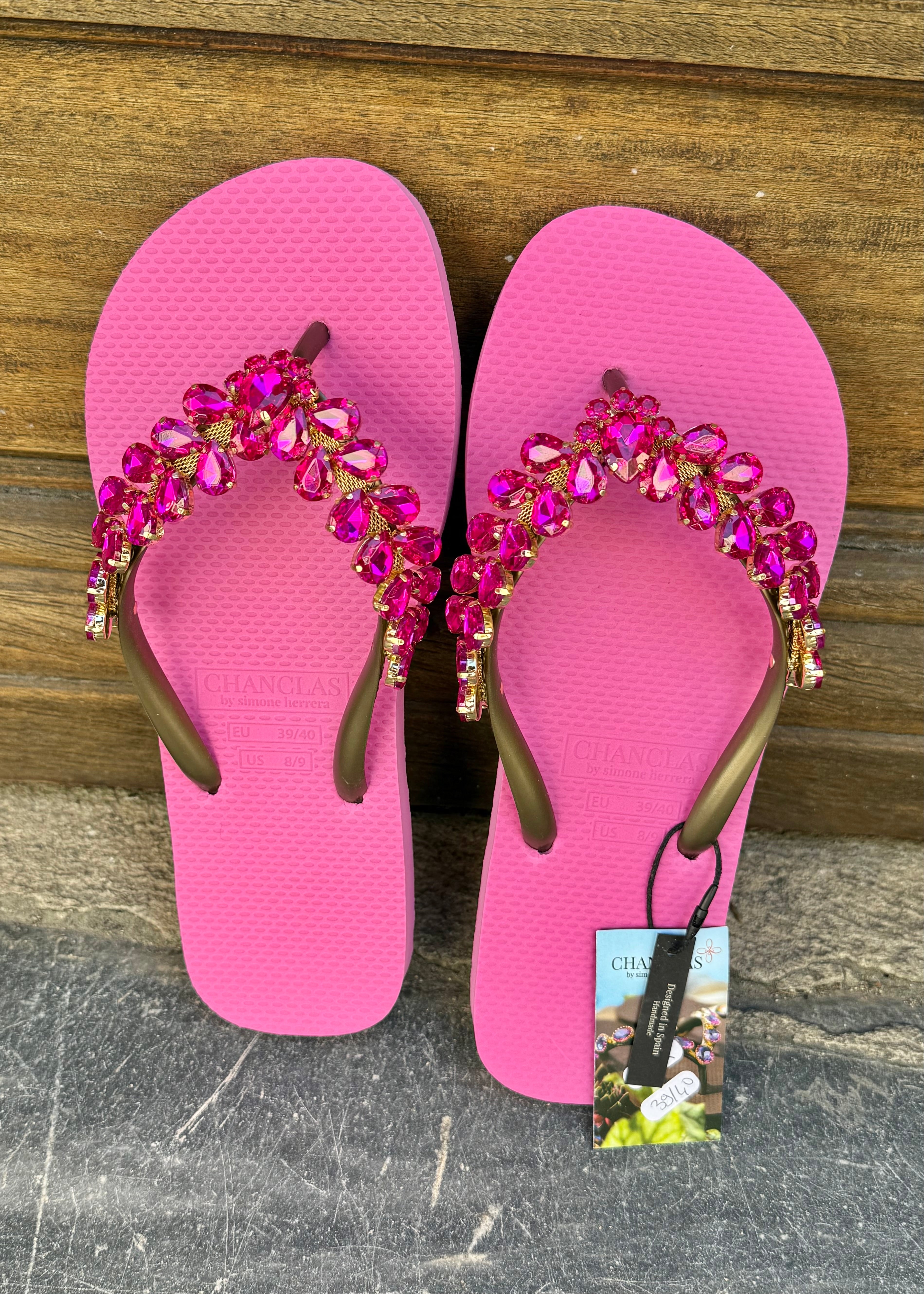 Tongs Chanclas Mars Rose Chanclas by Simone Herrera