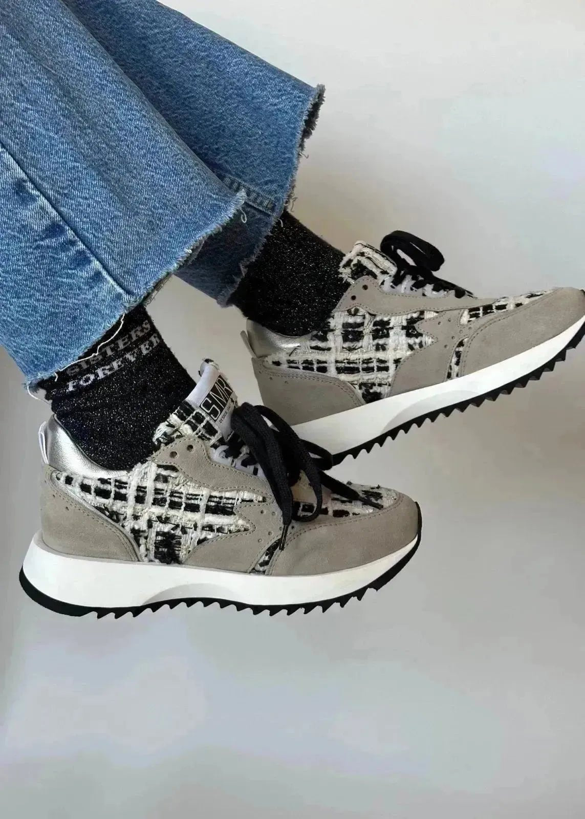 Baskets Semerdjian Balboa 11081 Tweed - L'adresse Corte