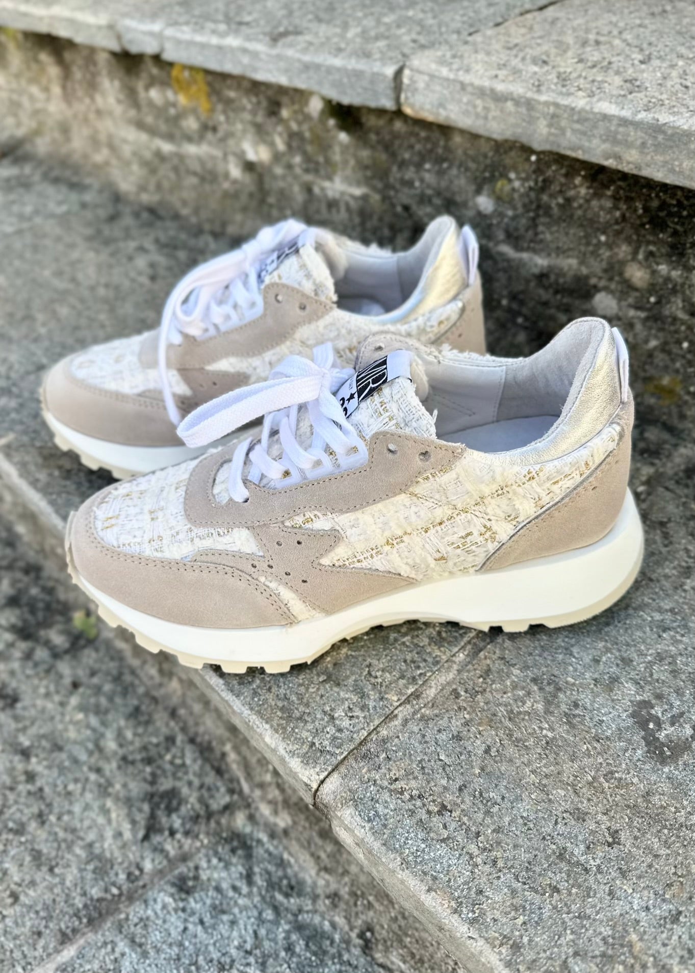 Baskets Semerdjian Balboa 11082 White Tweed Semerdjian