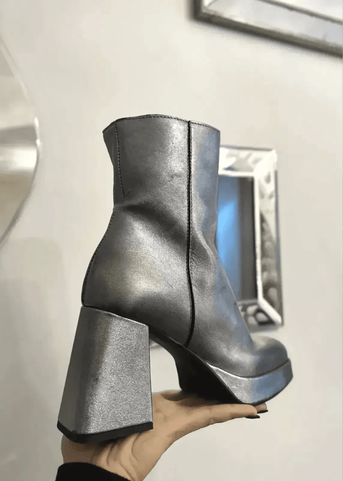 Bottines à talons Semerdjian M684M2 Grigio - L'adresse Corte