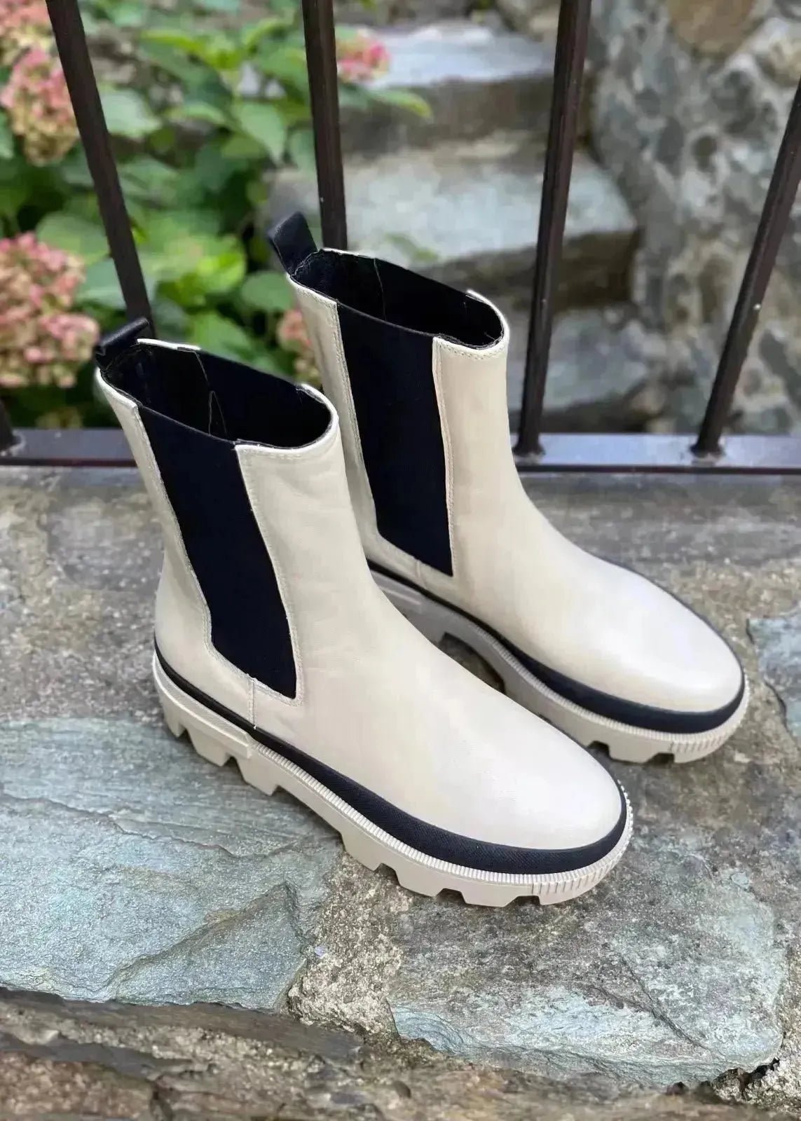 Bottines Bibi Lou 830T10VK Off White - L'adresse Corte